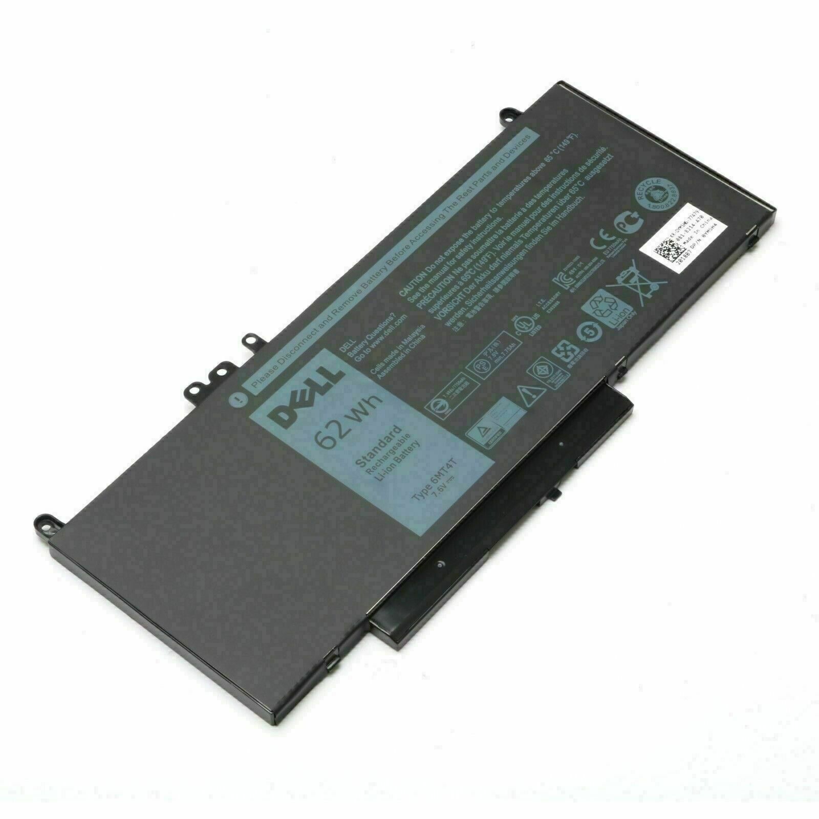 Genuine 62Wh 6MT4T Battery For Dell Latitude E5450 E5470 E5570 TXF9M 79VRK R9XM9