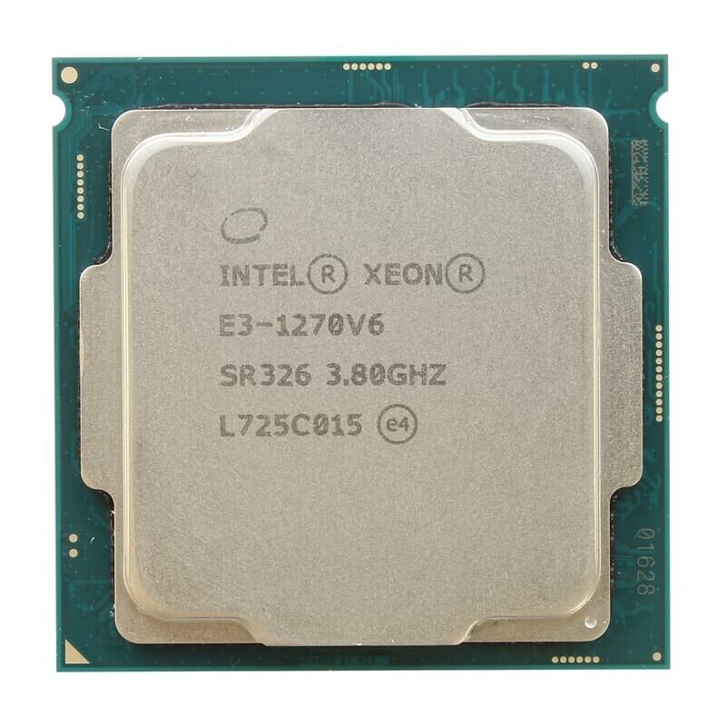 Intel QC Xeon E3-1270 V6 3.8GHz 8M 8GT/s LGA1151/Socket H4 CPU Processor SR326