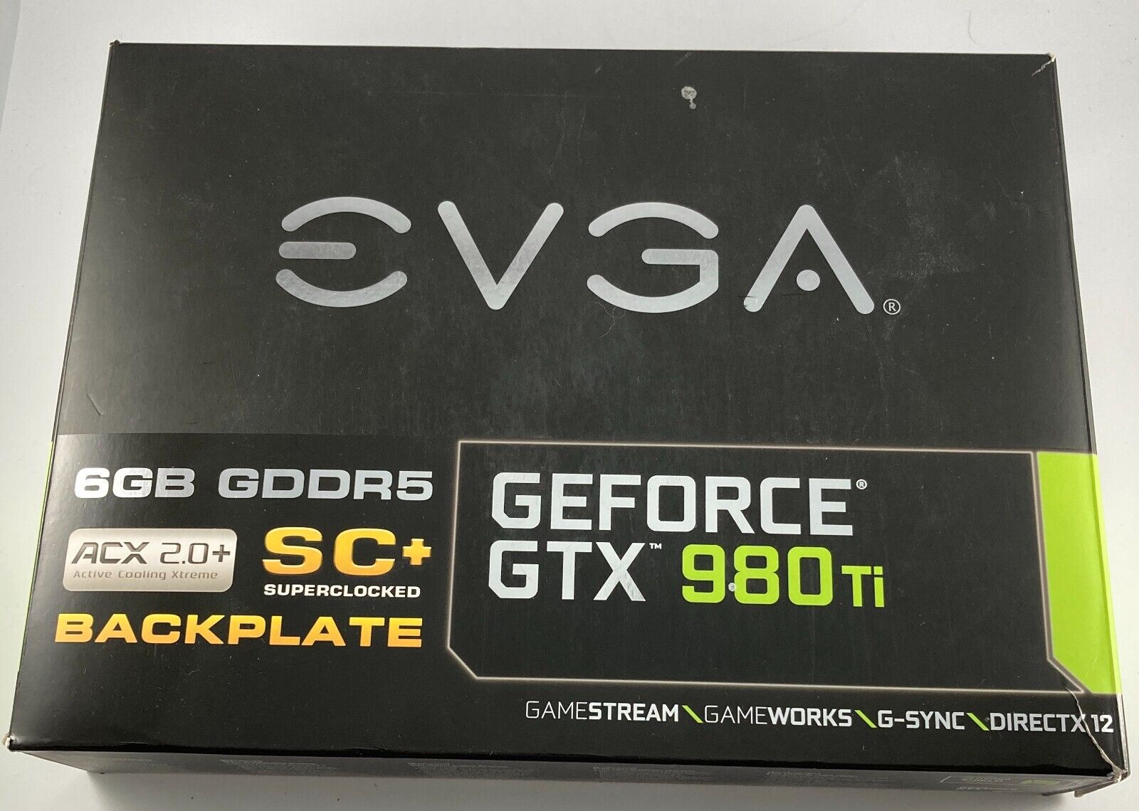 EVGA GeForce GTX 980 Ti Graphics Card 6GB GDDR5 SC+ w Backplate Open Box