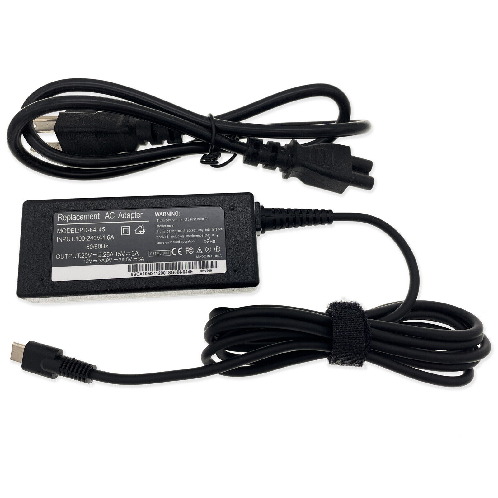 For HP Chromebook 12 14 15 Laptop Charger AC Adapter Power Supply Cord