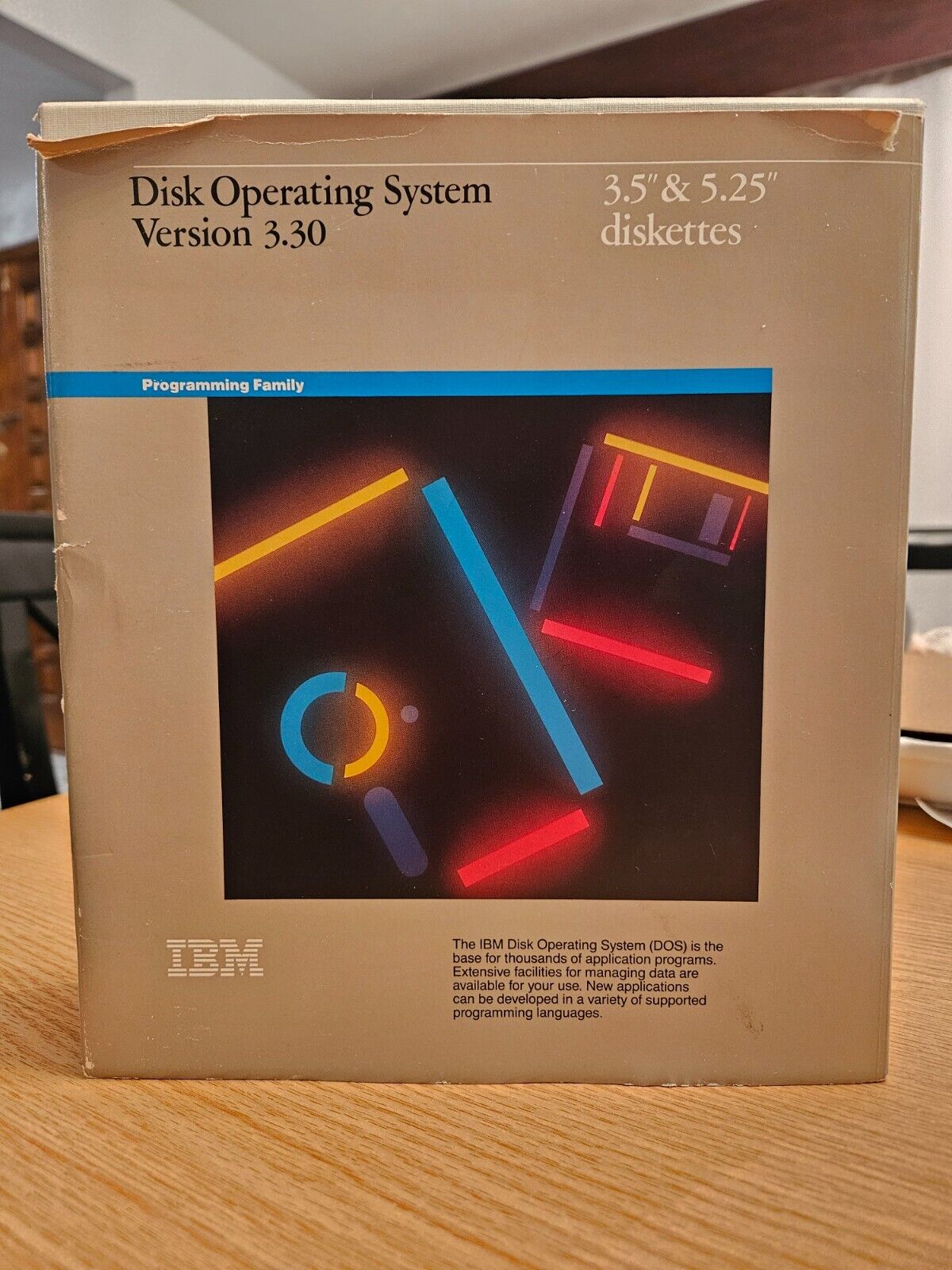 Vintage IBM 1987 Disk Operating System 3.30 UNTESTED 5.25