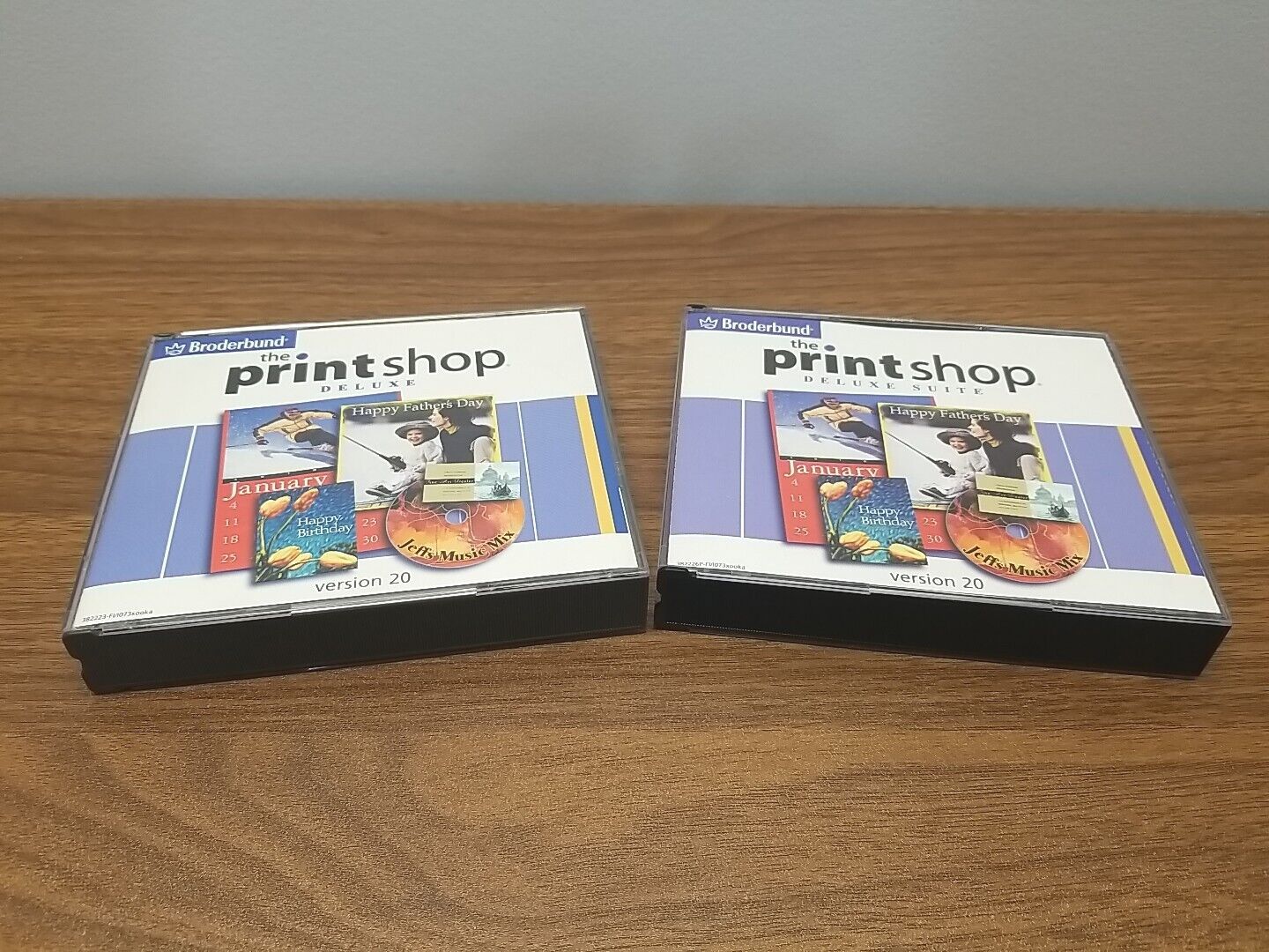 Broderbund The Print Shop Deluxe + Suite Version 20 For Windows 2000 & XP