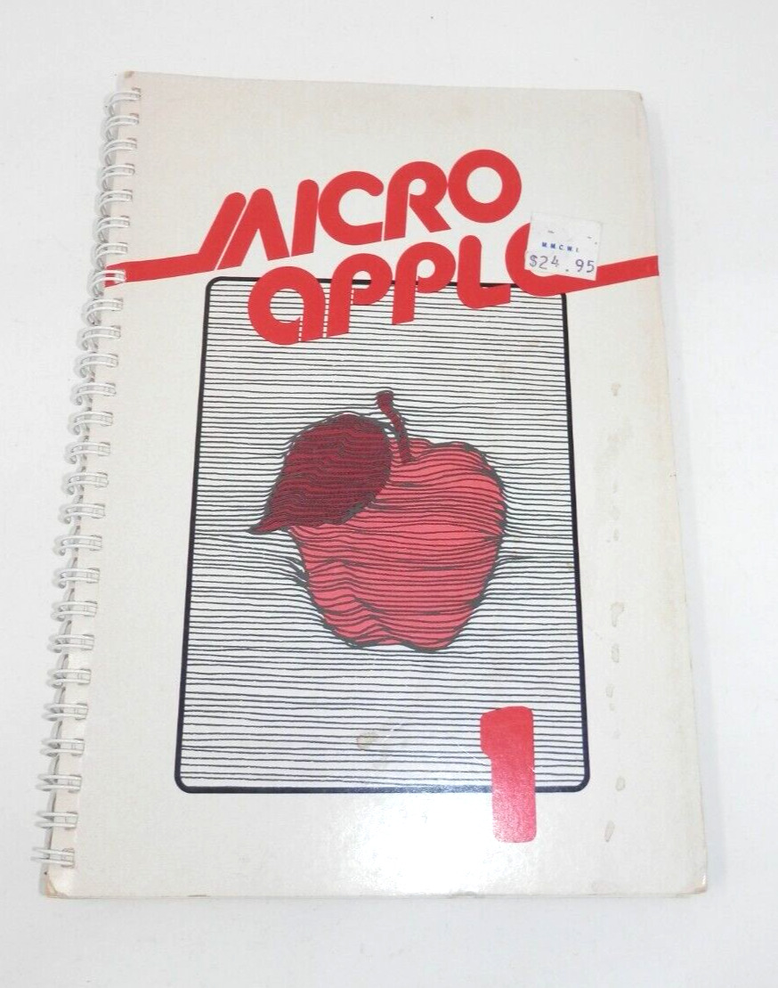 Micro Magazine Apple 1 Book • Vintage 1981 Best of Articles & Programs II