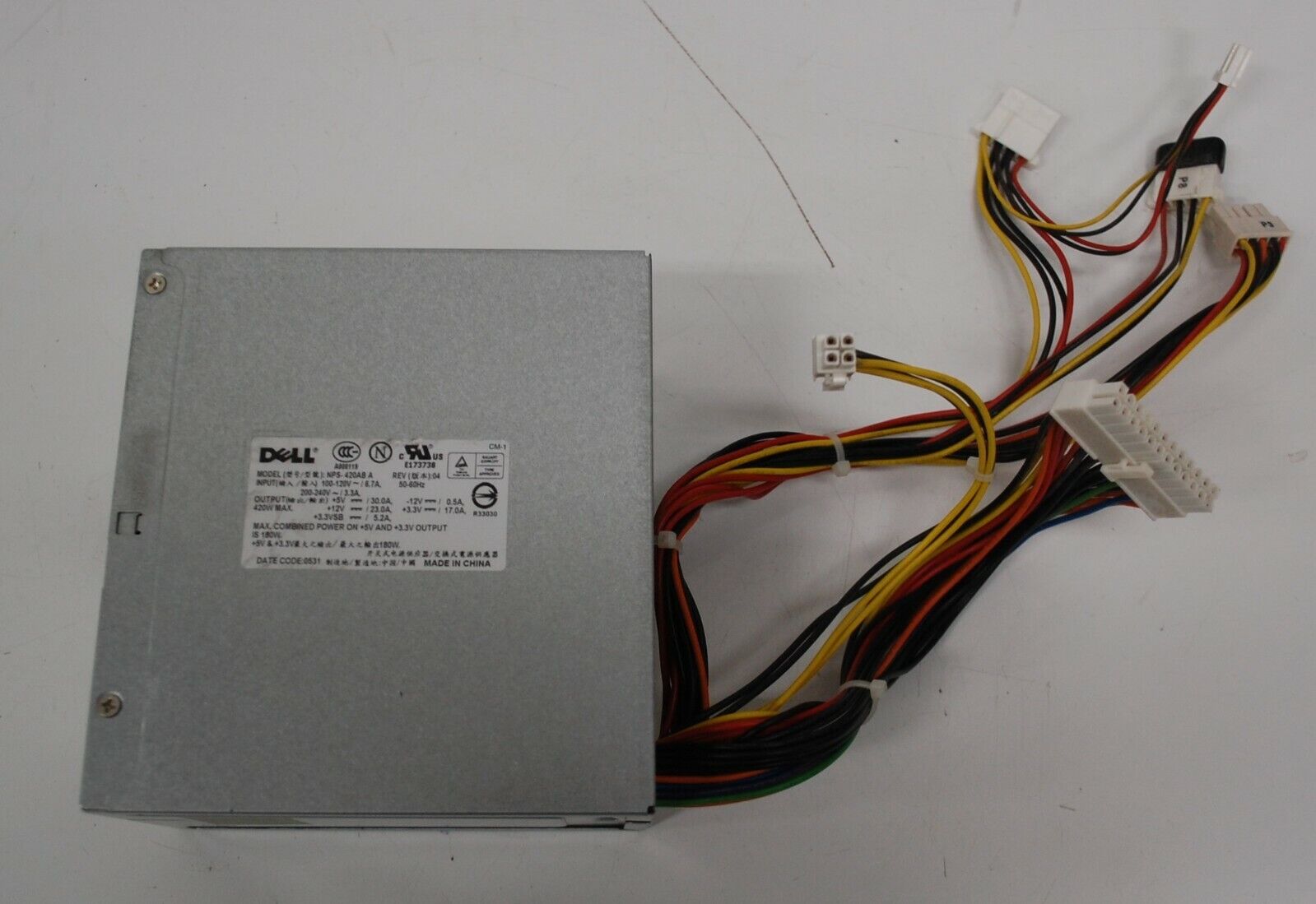 POWER SUPPLY DELL 0GD278 GD278  420W NPS-420AB A 