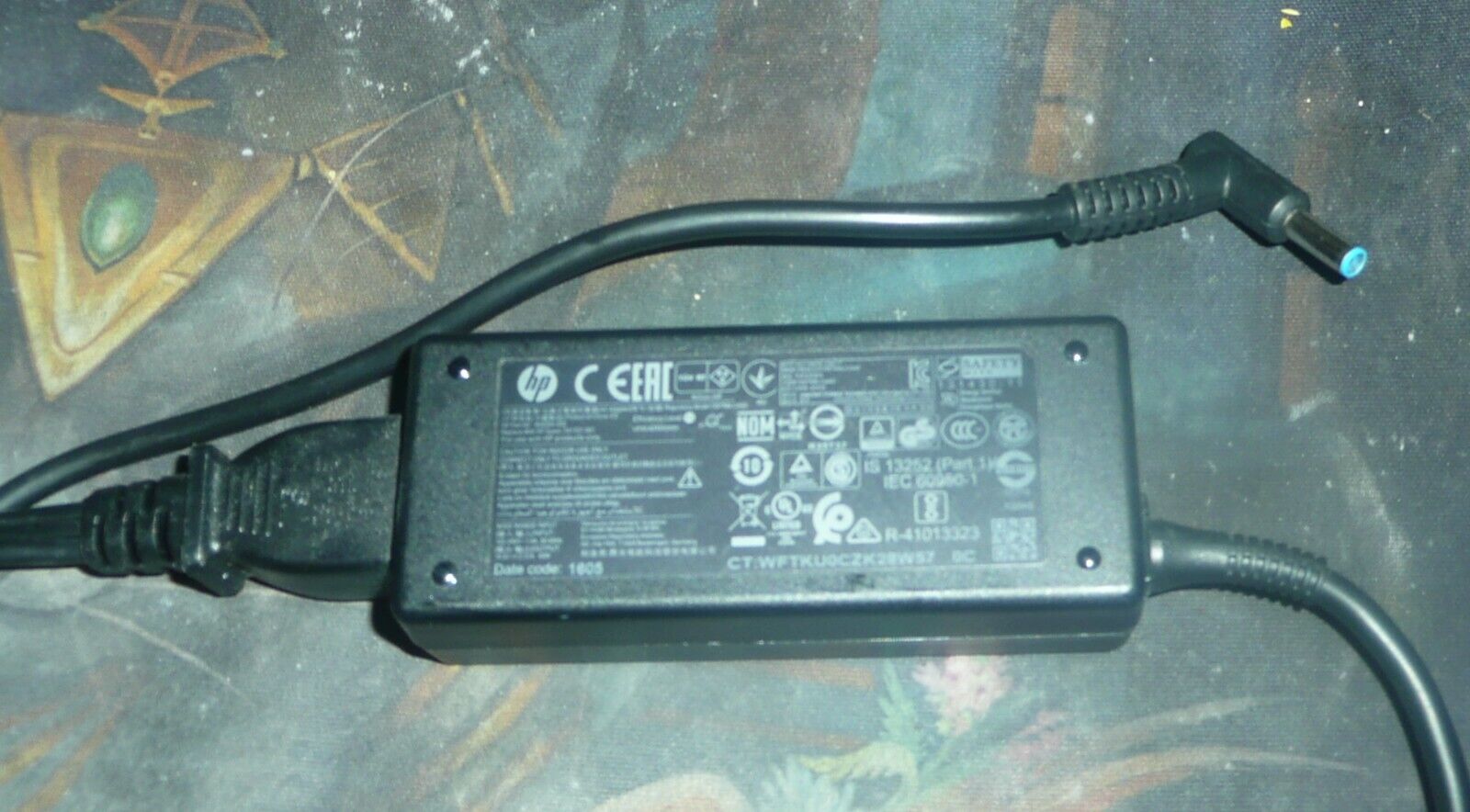 Genuine HP AC Adapter 45W 741727-001 19.5V 2.31A - Blue Tip  Probook Chromebook
