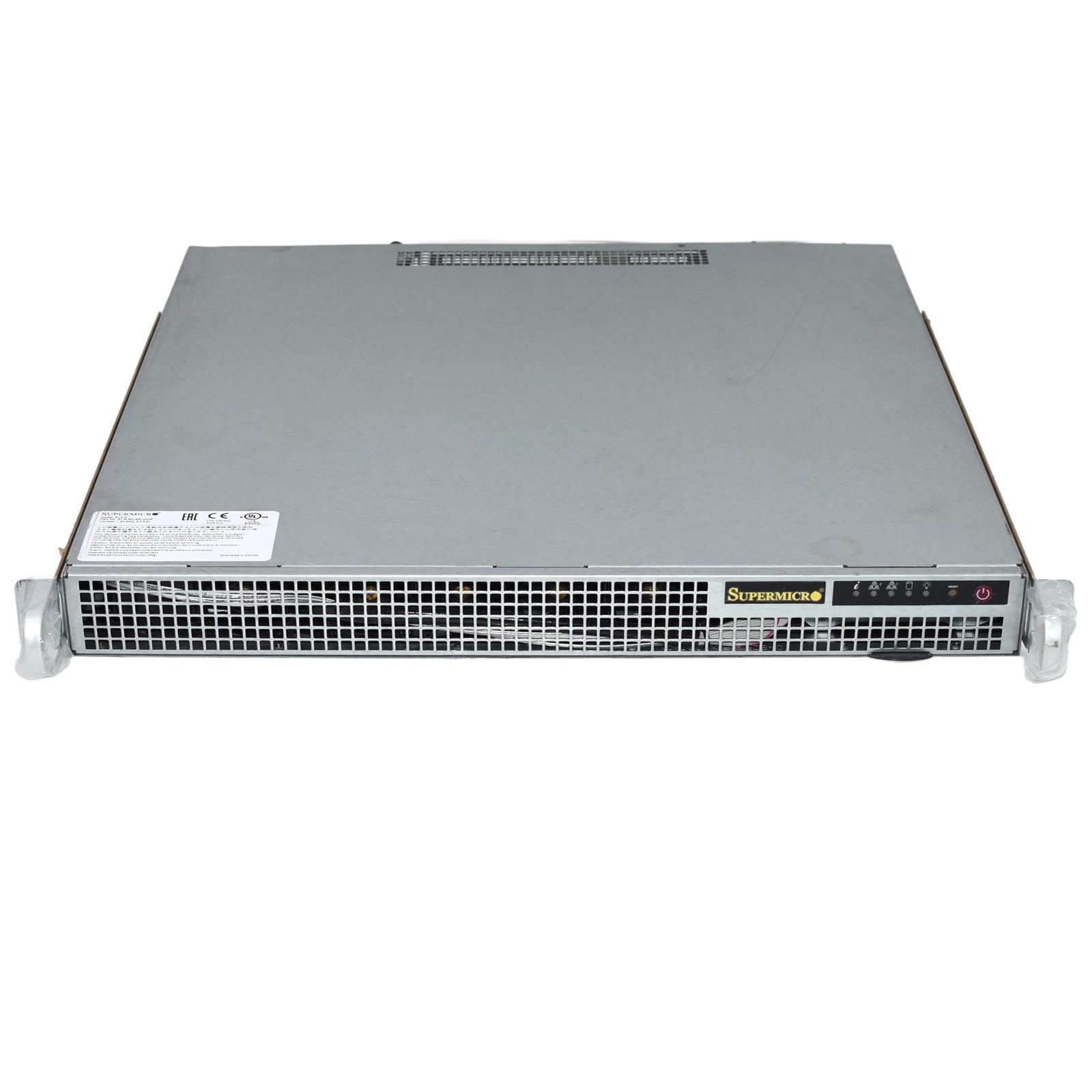 Supermicro SYS-6018R-MDR X10DRD-L 2x E5-2630v4 2.2Ghz 64GB 1U Rackmount Server