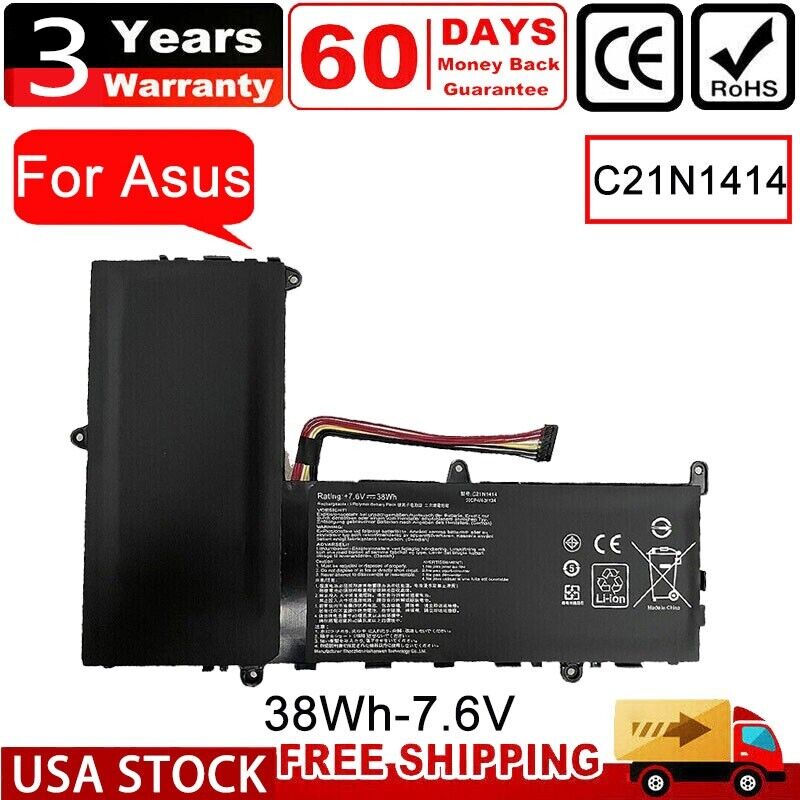✅C21N1414 Battery For ASUS EeeBook X205T X205TA X205TA-BING-FD015B X205TA373 New