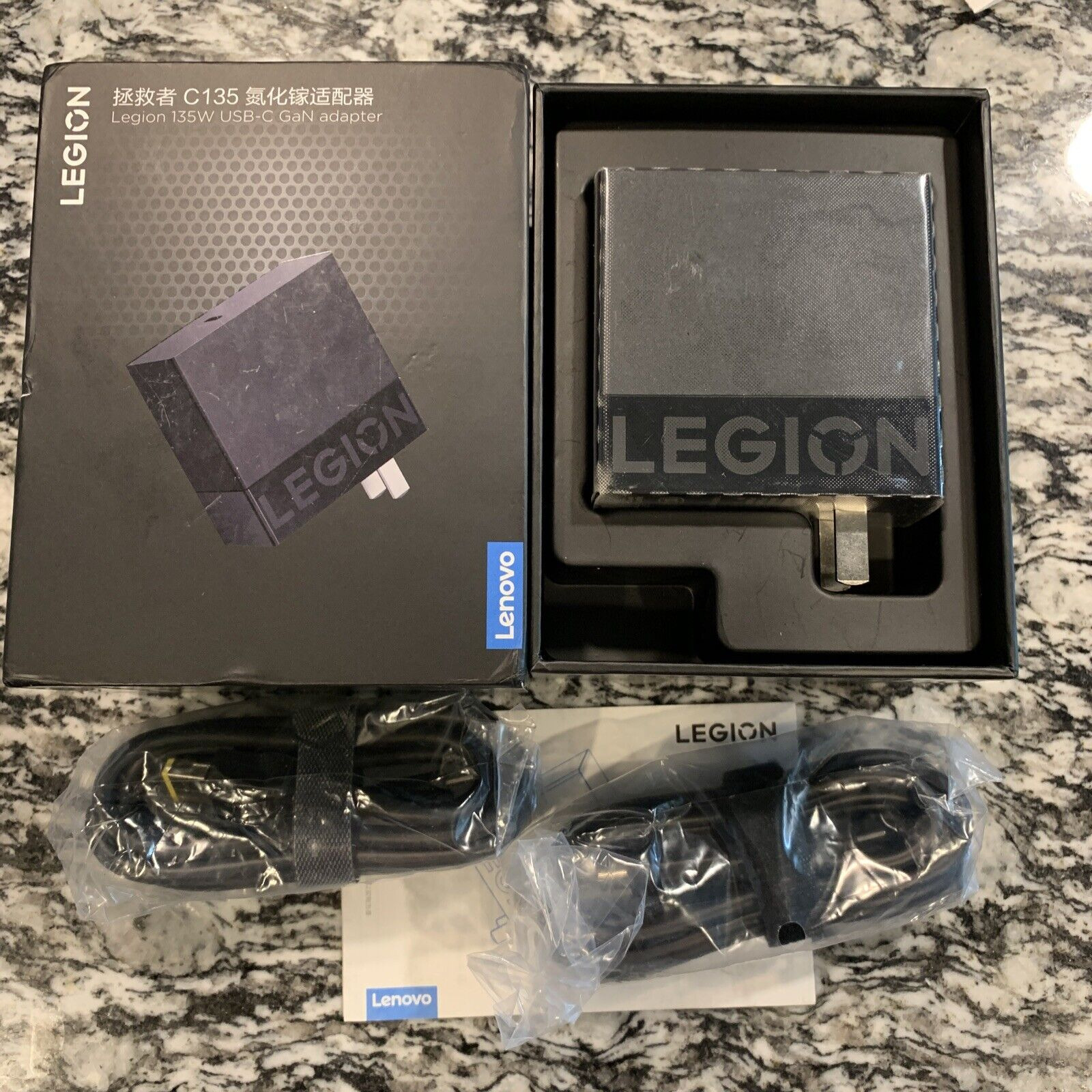Lenovo Legion Original C135 135W GaN USB-C Type-C PD Charger