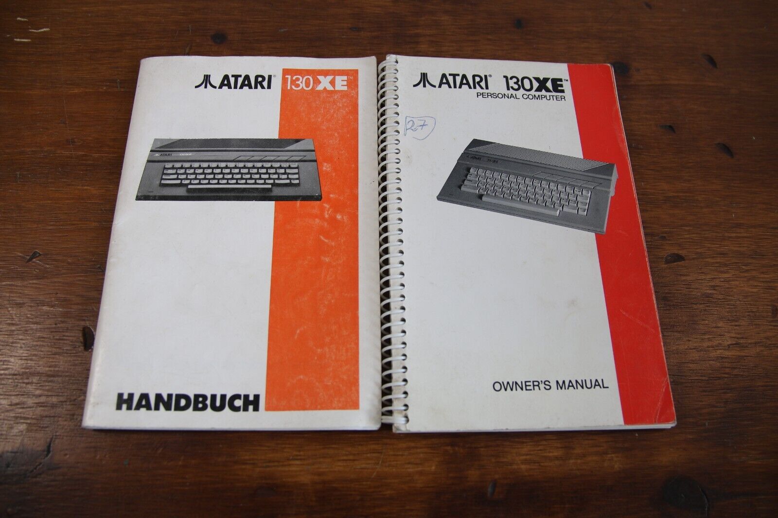 Atari 130 XE personal computer instruction manual German language