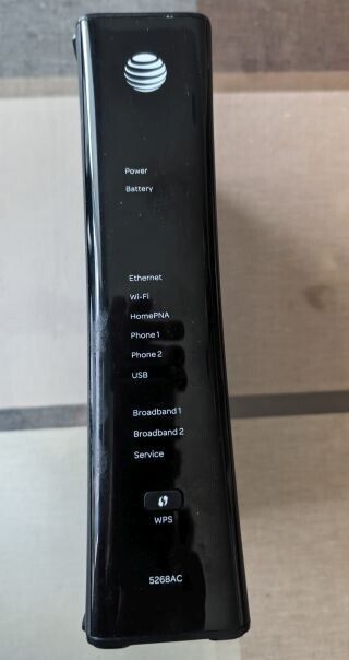 AT&T U-Verse Pace 5268AC FXN gateway internet Wireless/cable Modem Router