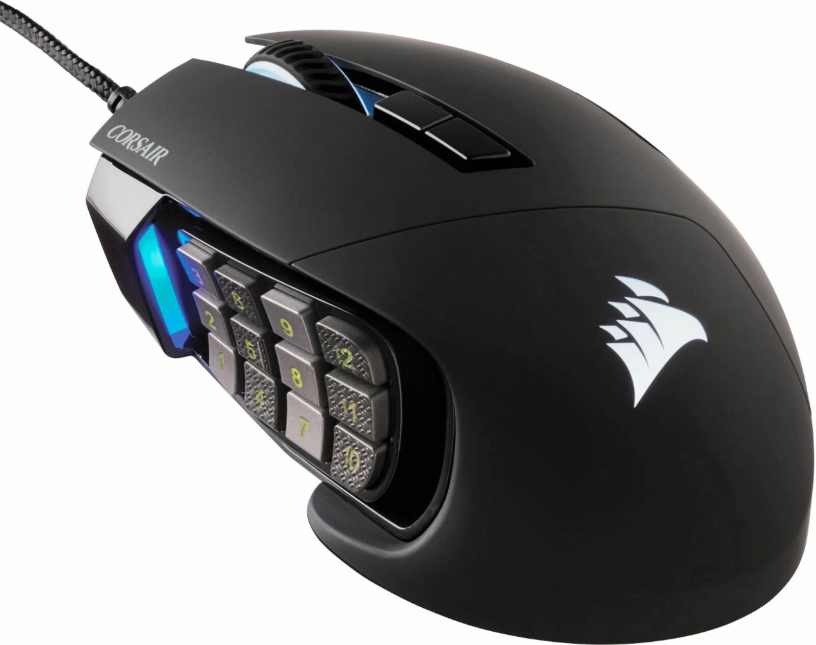 CORSAIR - Scimitar RGB Elite Wired Optical Gaming Mouse with 17 Programmable ...