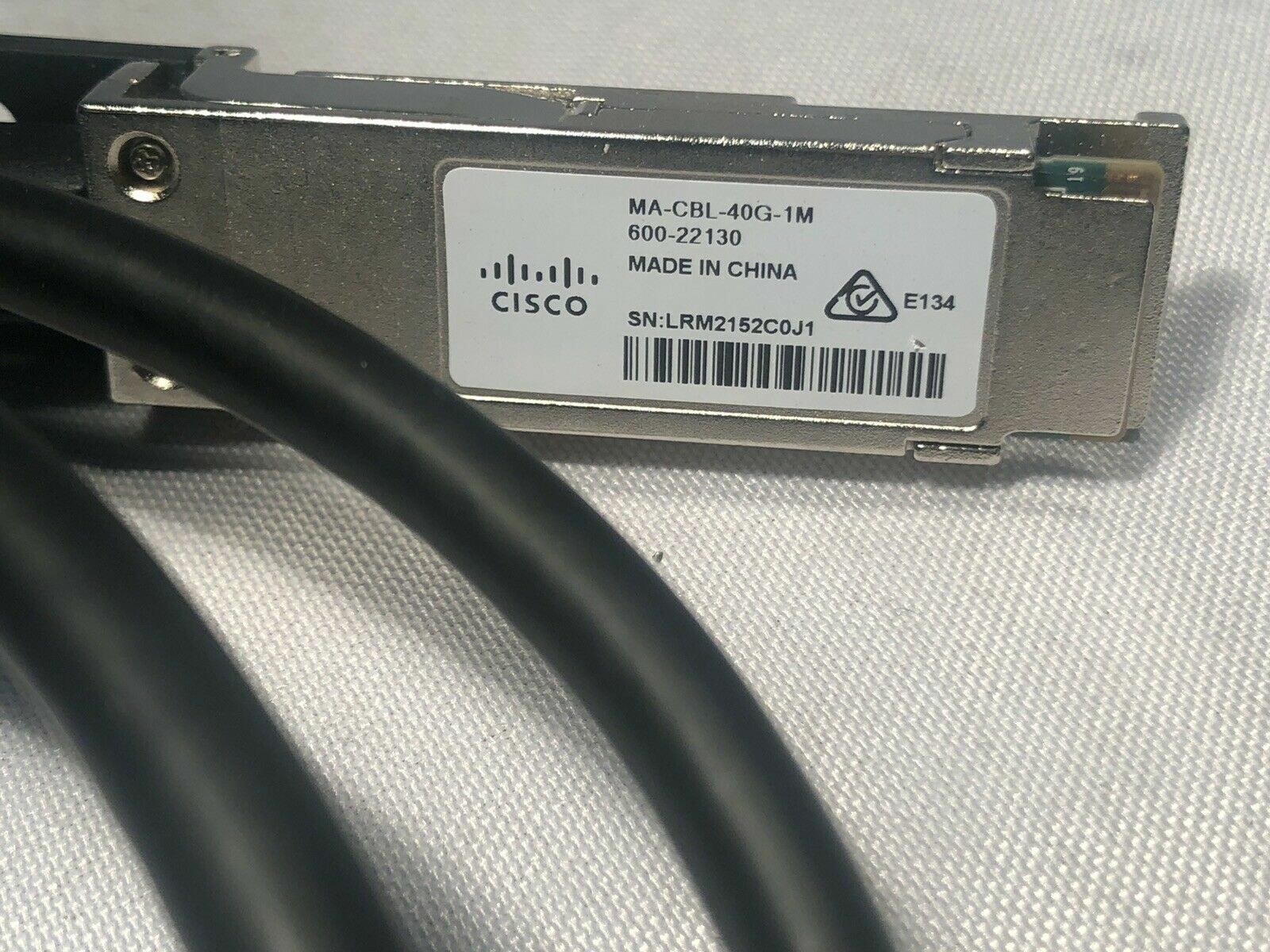 Cisco Meraki 40GbE QSFP Stacking Cable 1M MA-CBL-40G-1M