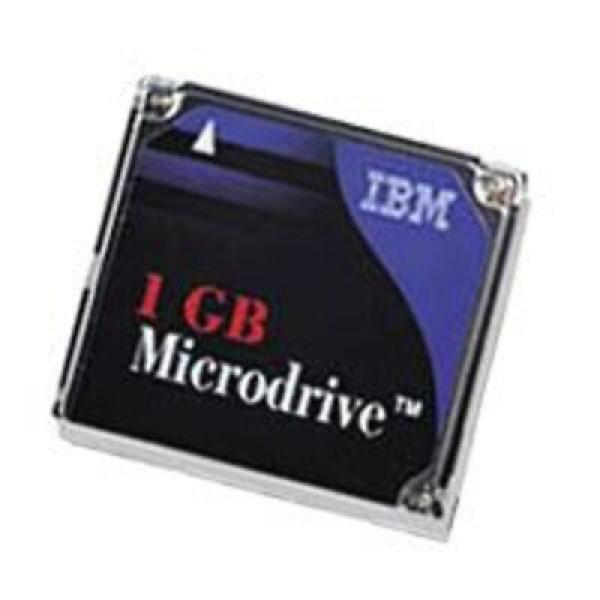 IBM by Hitachi CF MicroDrive Hard Drive 1 GB Removable 3600 RPM (MD1GB/A)
