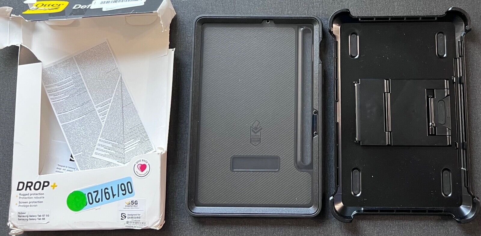 Otter Box Defender Series for Samsung Galaxy Tab S7 5G S8