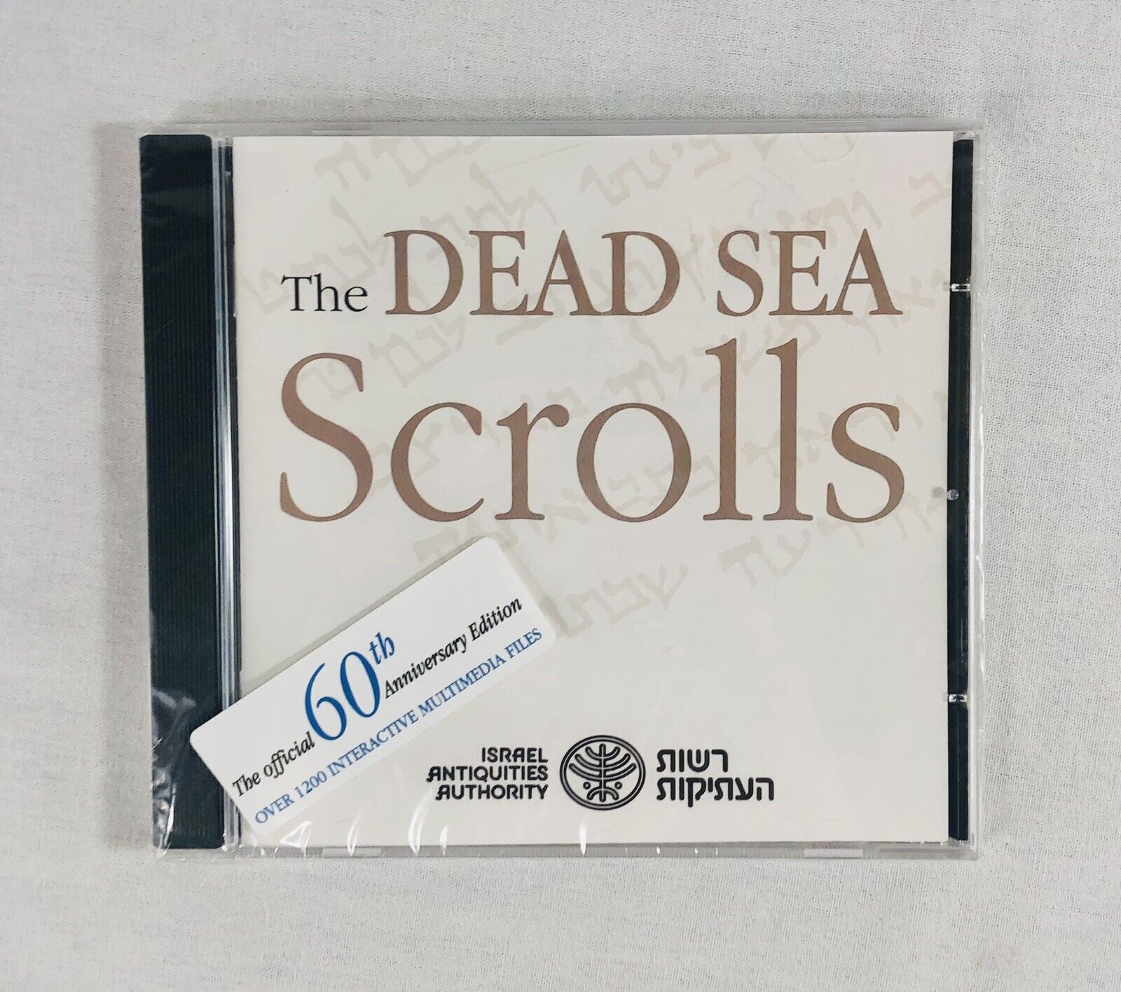 The Dead Sea Scrolls Over 1200 Interactive Media Files PC CD-ROM (Sealed)