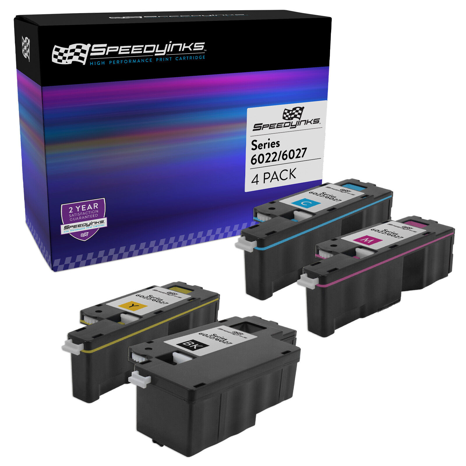 4pk for Xerox Phaser WorkCentre 6022 6027 Black Cyan Magenta Yellow 106R02759