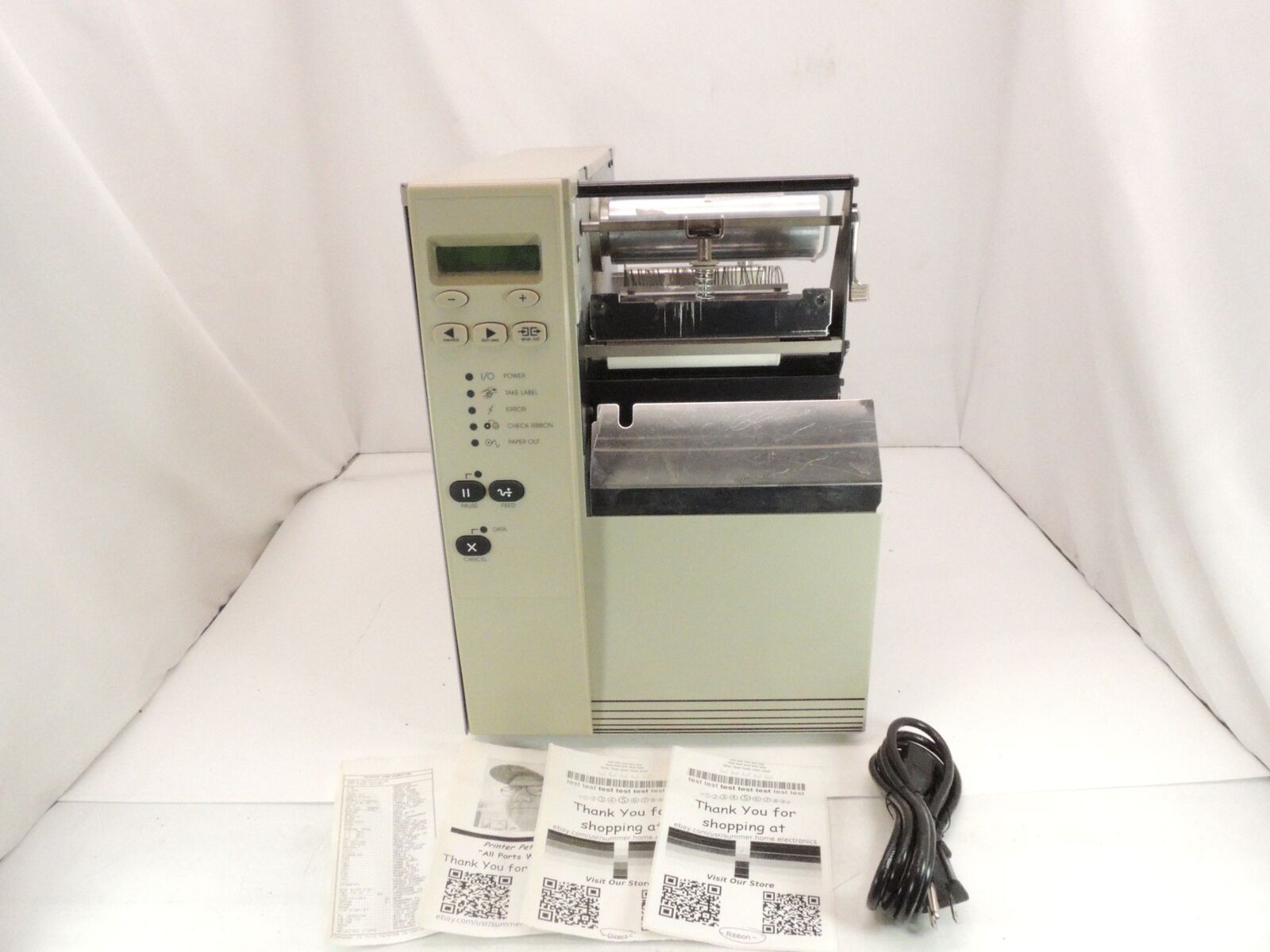 Zebra 105SL Transfer Direct Thermal Industrial Serial Parallel Label Printer