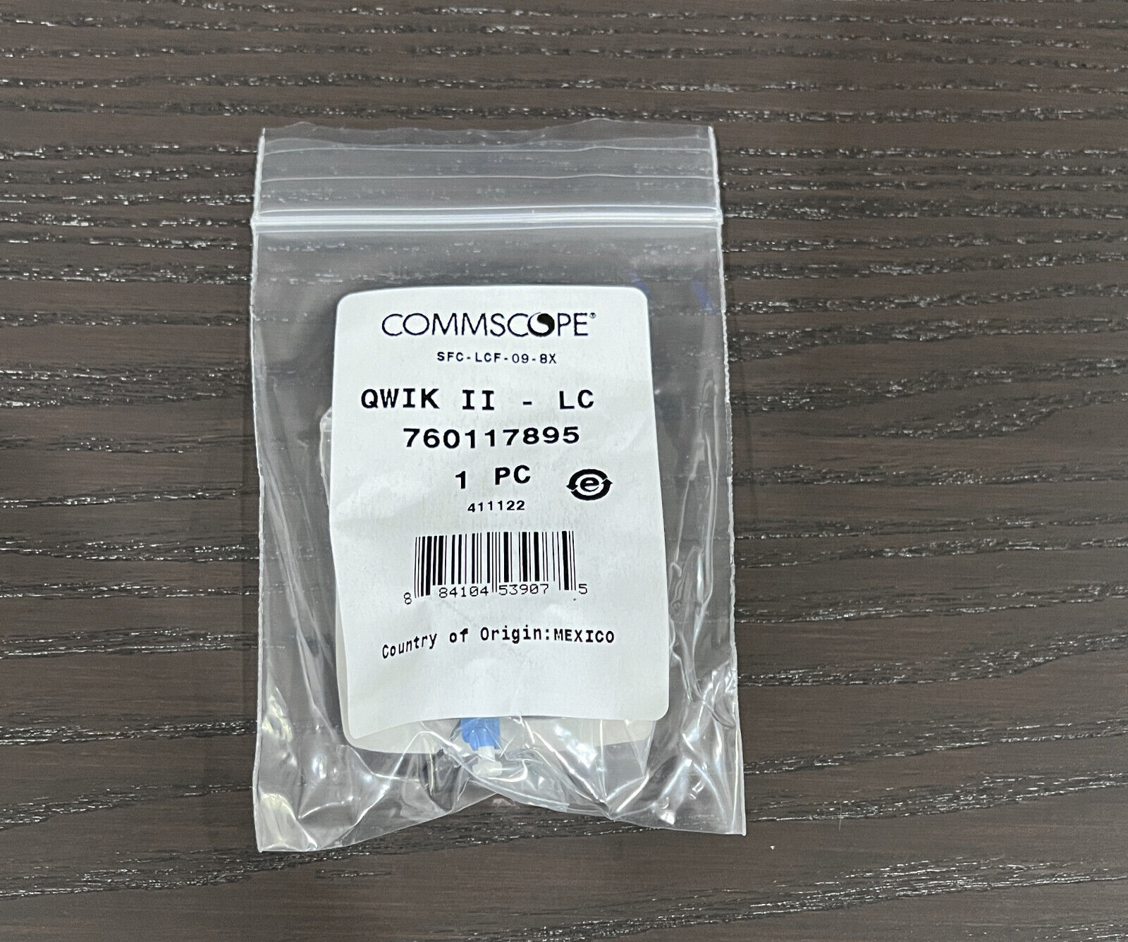 Commscope 760117895 SF-LCF-09-8X LazrSPEED Qwik II-LC Connector (OS2) BRAND NEW