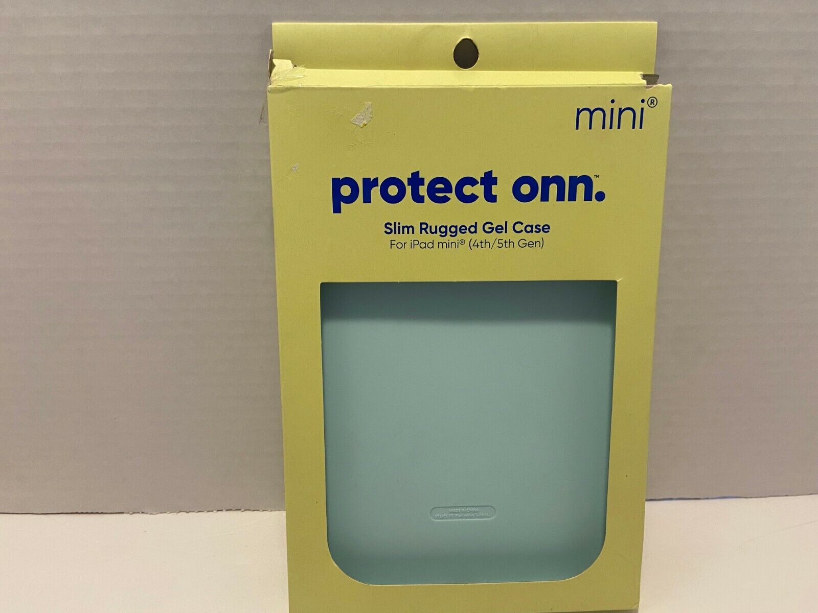 Protect onn. | Slim Rugged Gel Case for iPad mini | Light blue NEW IN BOX