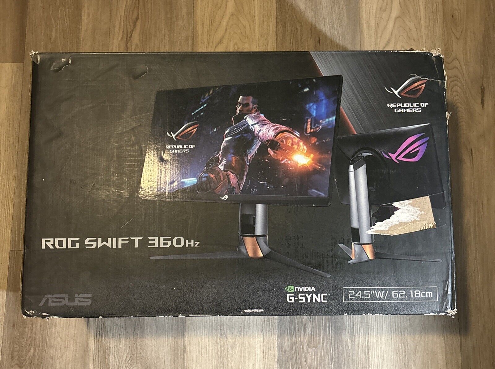 ASUS Rog Swift PG259QNR 24.5 inch FHD IPS LED 360hz 1ms Gaming Monitor