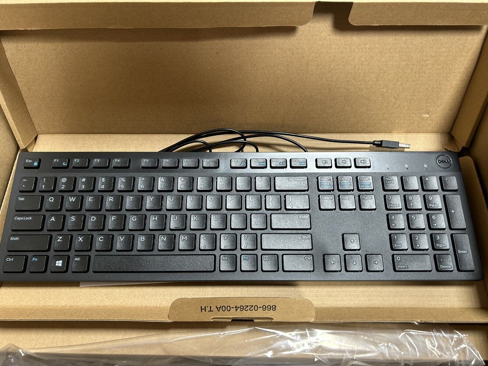 Dell KB216-BK-US Wired Keyboard - Black 10-pack