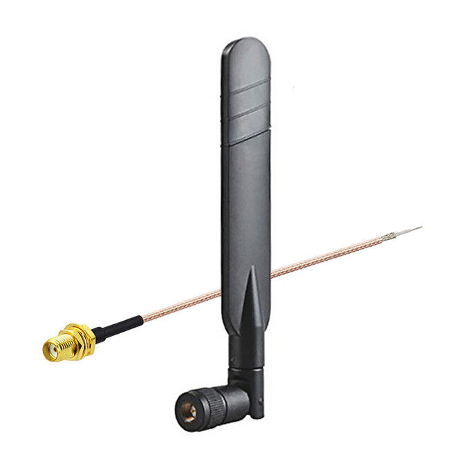 868MHz 915MHz 2.4GHz Z-Wave Zigbee Smart Home 5dBi Antenna with SMA Cable RG178