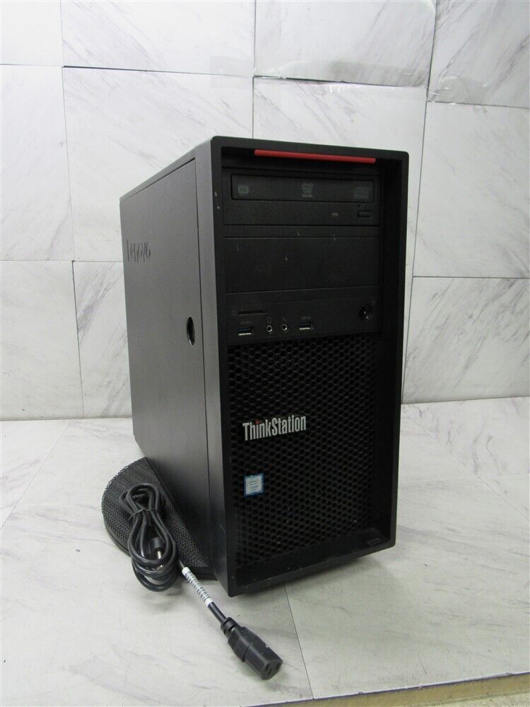 Lenovo ThinkStation PC P310 MT E3-1275v5 3.60GHZ 32GB RAM TESTED Computer