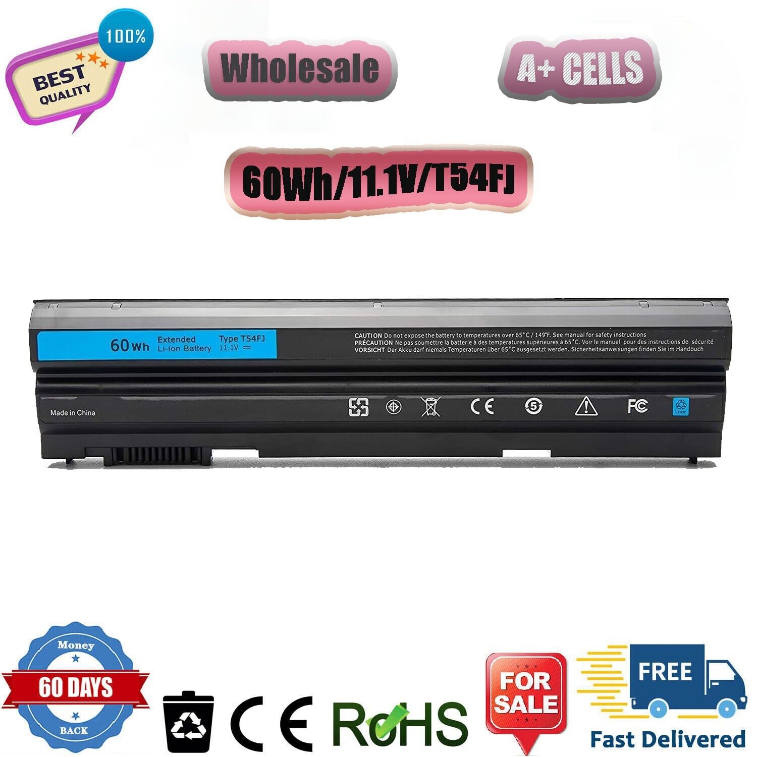 E6420 E6530 NHXVW Laptop Battery FOR DELL Latitude E5420 E5430 E5520 E6430 E6520