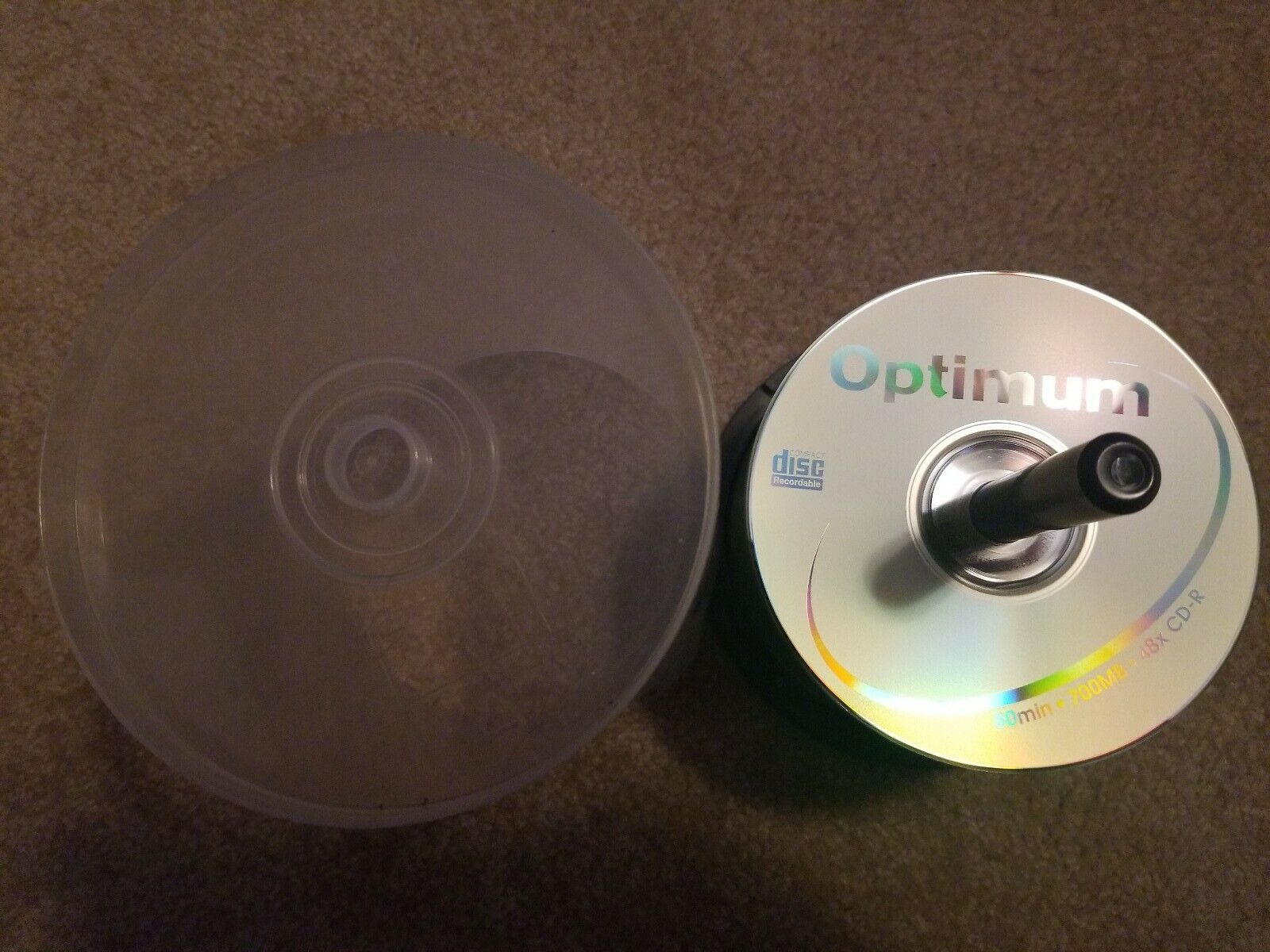 59 Pack Optimum 48x*80min*700mb CD-R Discs (Open Case) 