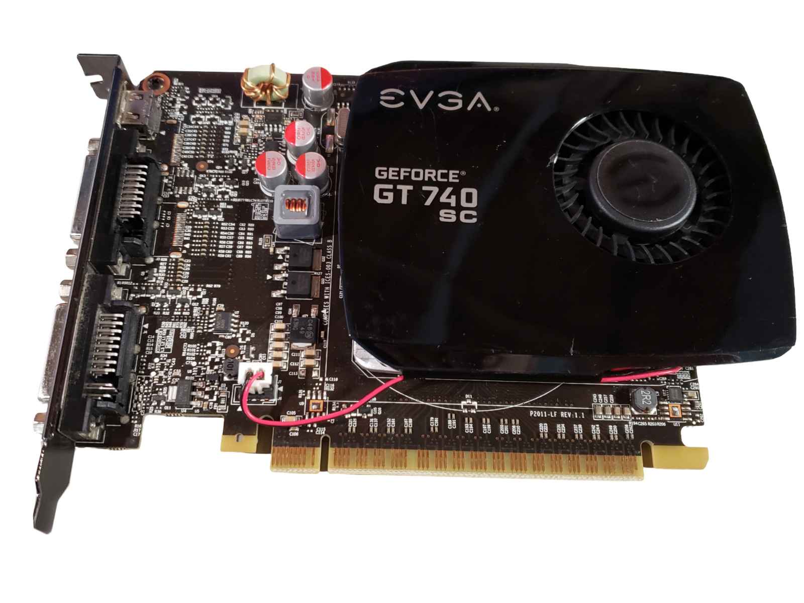 EVGA Nvidia Geforce GT 740 SC 2GB DDR3 Video Card 02G-P4-2742-KR