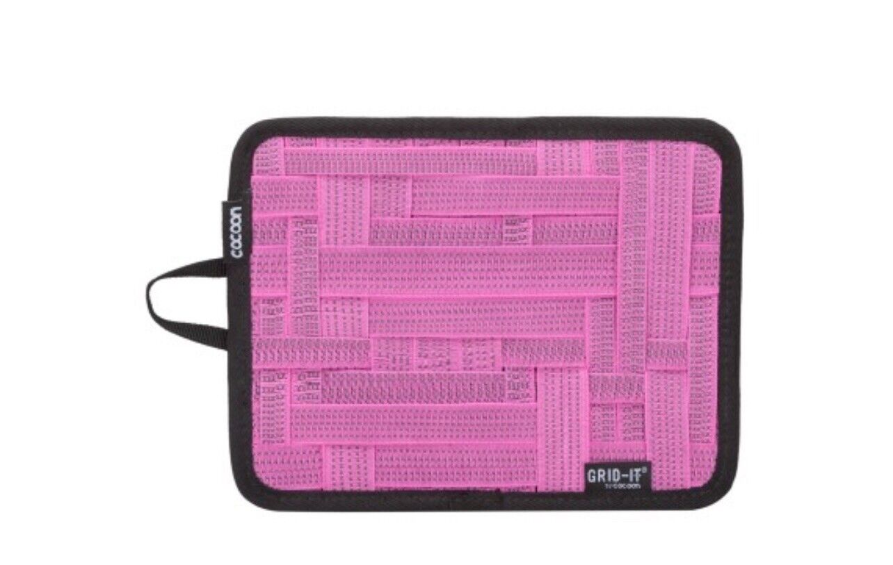Cocoon GRID-IT Accessory Organizer - 12'' x 8'' Black/Pink