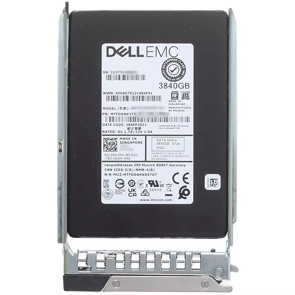 NEW Dell/Micron 5300 PRO MTFDDAK3T8TDS 3.84TB 2.5