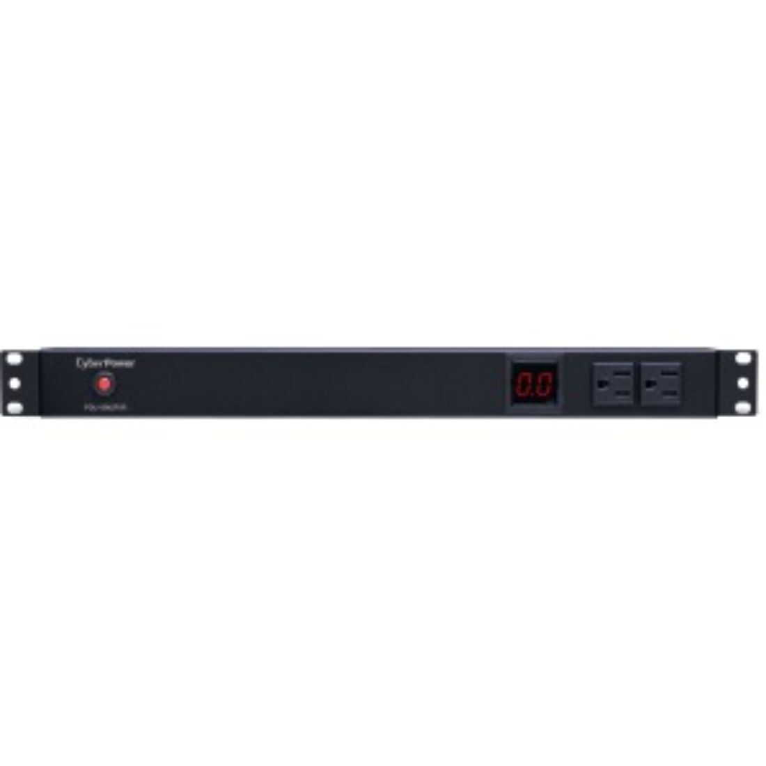 CyberPower Metered PDU15M2F8R 10-Outlets PDU - 1U Rack-mountable