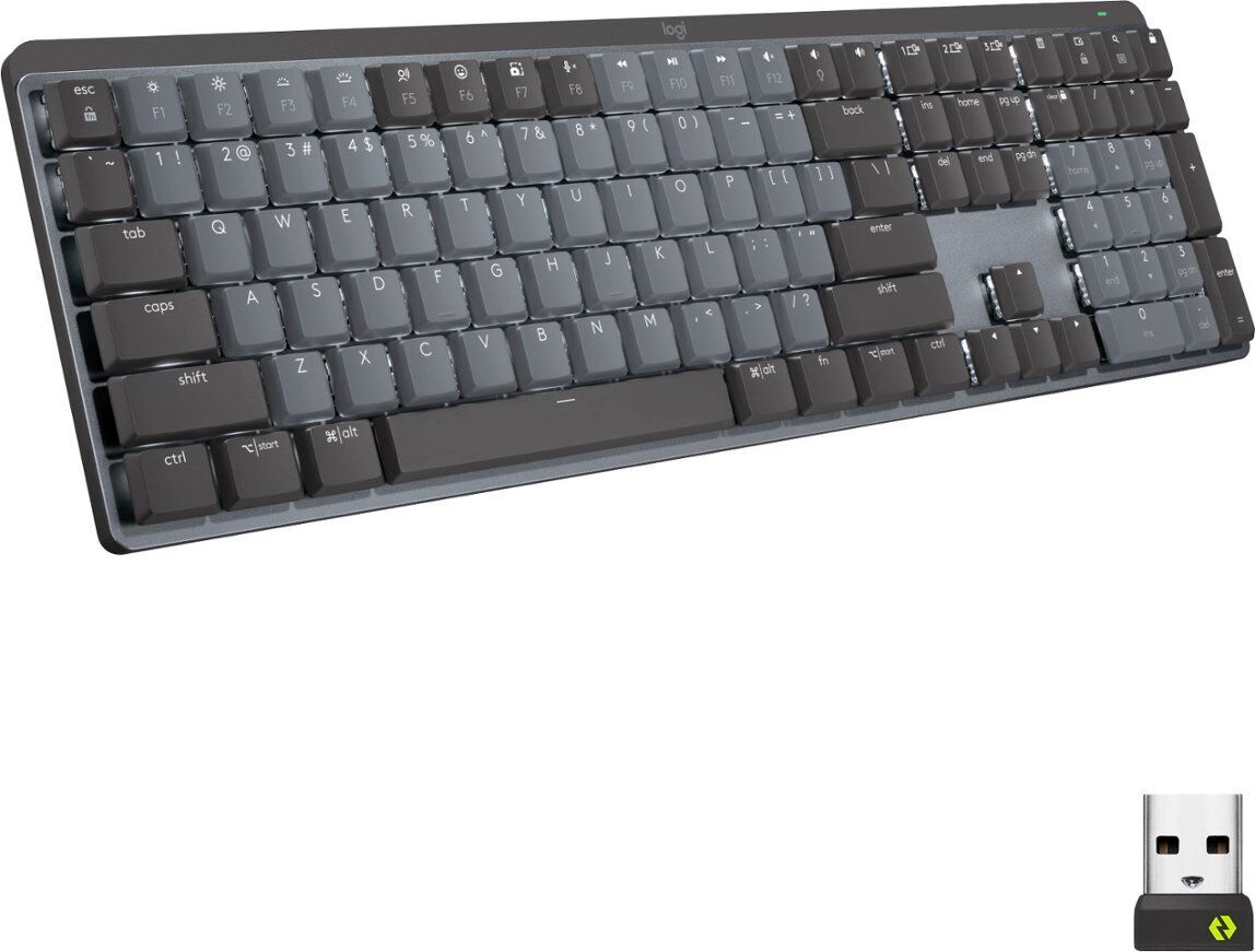 New Logitech MX Mechanical Wireless Keyboard - Tactile Switches - 920-010547