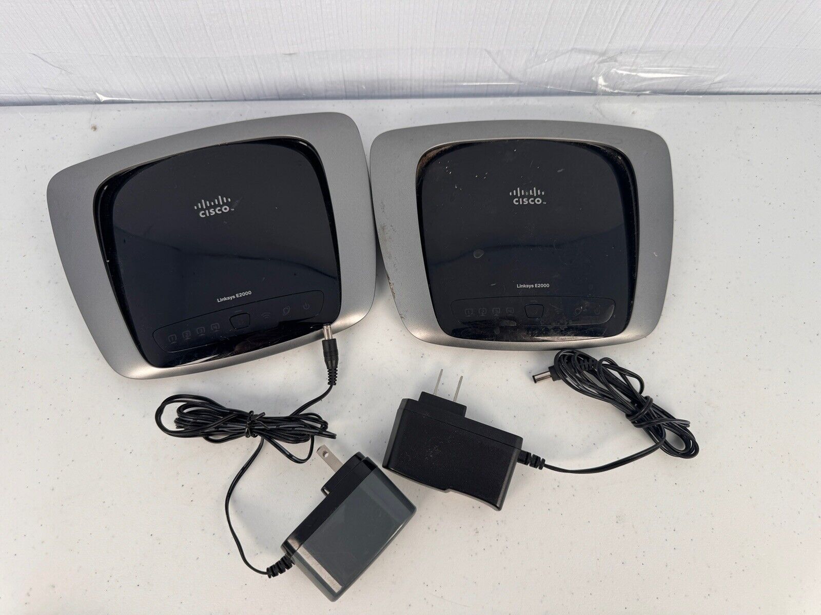 Lot Of 2 Cisco Linksys E2000 Wireless-N Router Dual Band Gigabit 2.4/5GHz