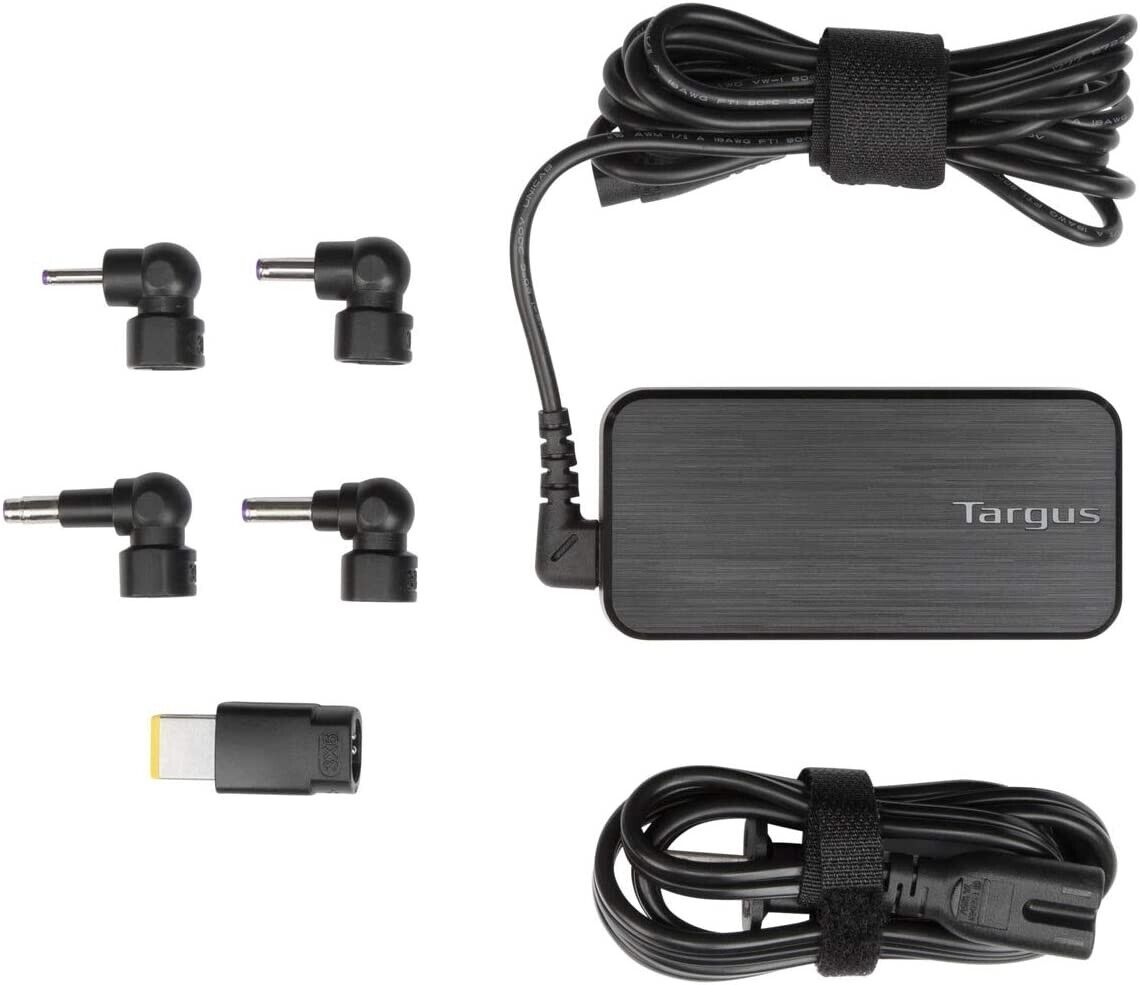 🔥🔥Targus 65W AC Ultra-Slim Universal Laptop Charger Includes 5 Power Tips🔥🔥