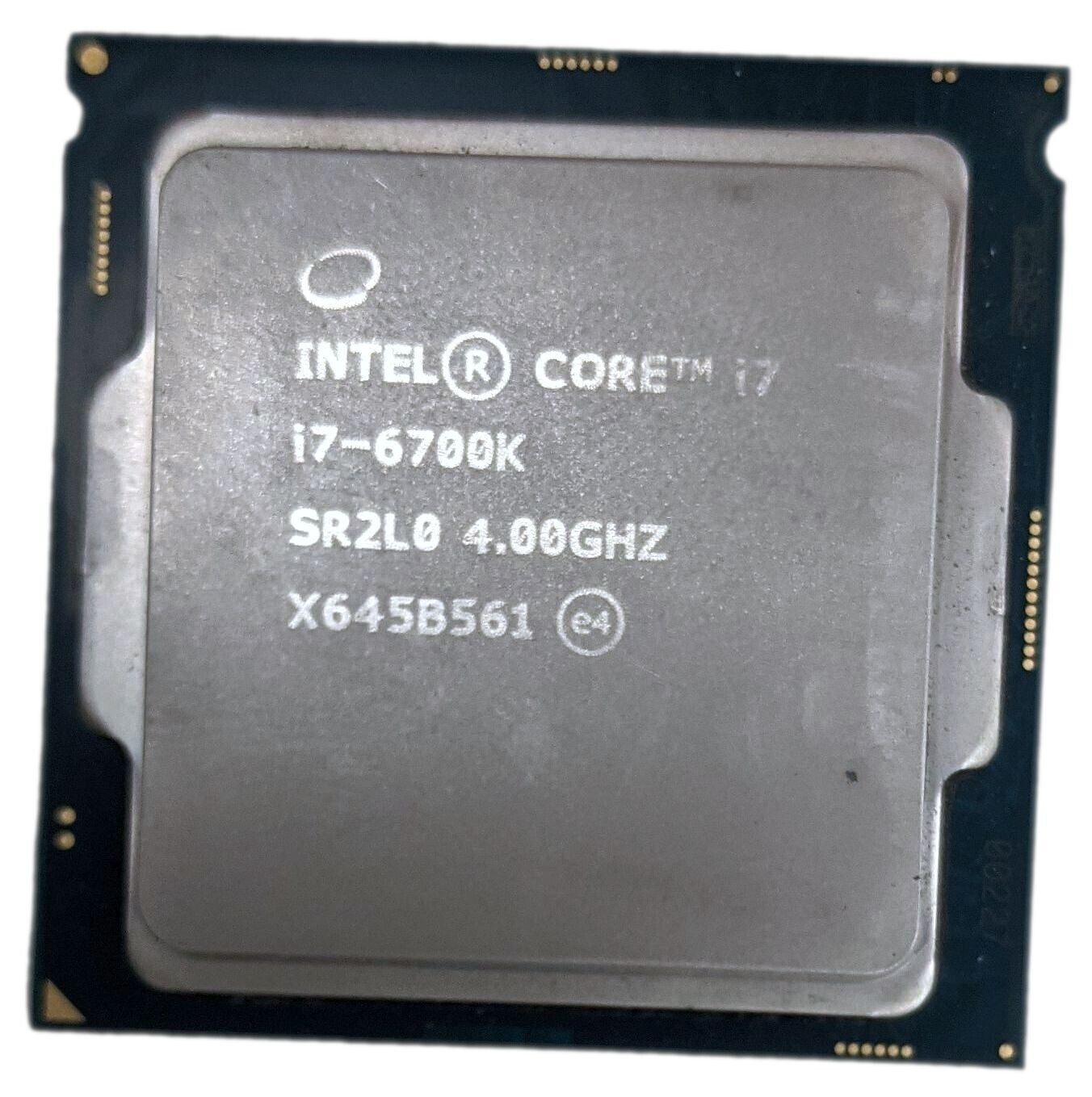 Intel Core i7-6700K 4.00GHz Quad-Core 8MB LGA 1151/Socket H4 CPU Processor SR2L0