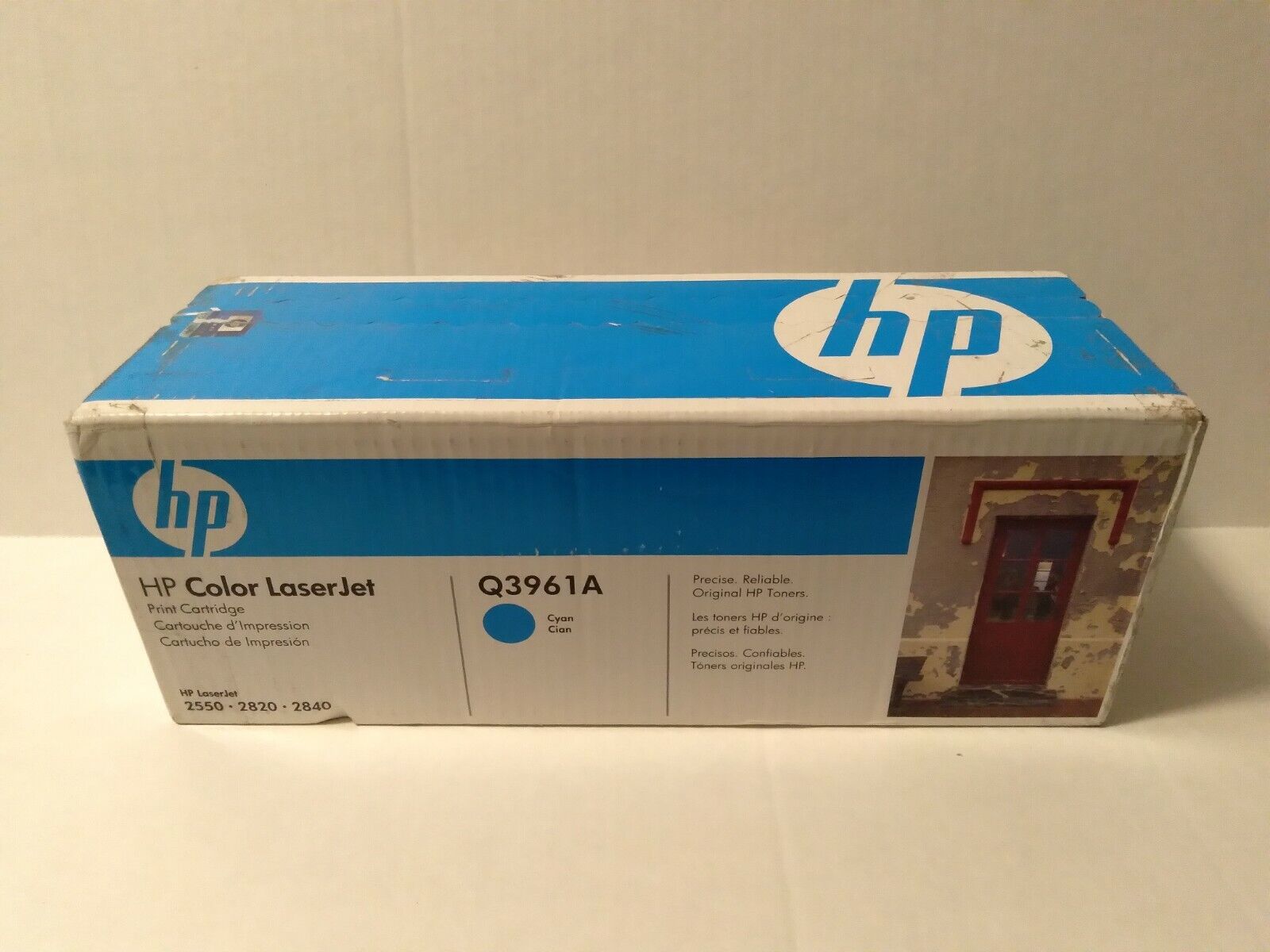 Genuine HP Color LaserJet Toner Q3961A Cyan For HP LaserJet 2550, 2820, 2840 NIB