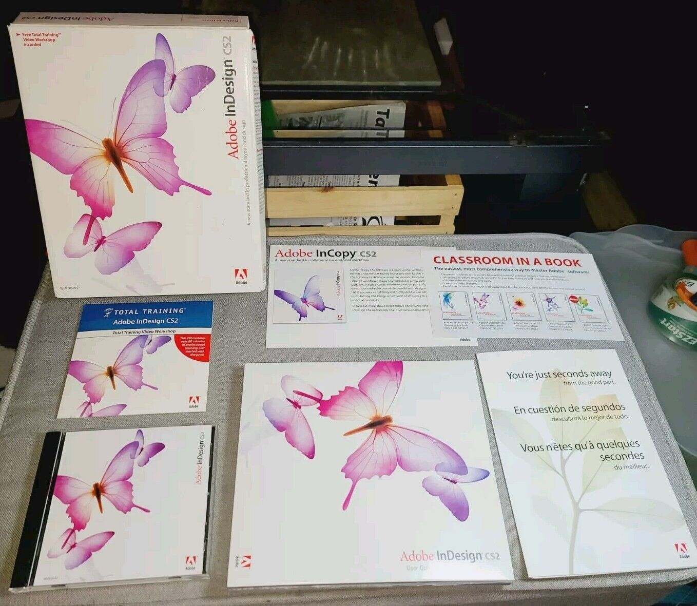 Adobe InDesign CS2 for Macintosh Install CD *Brand New*