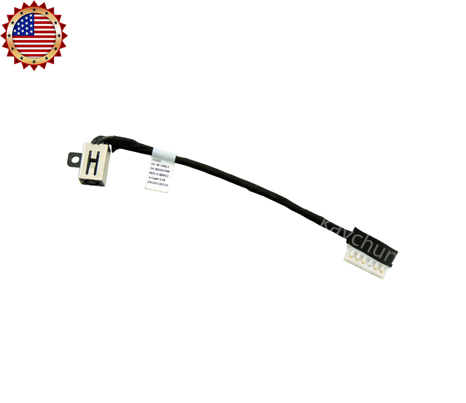 Original for Dell Inspiron 15 5593 P90F002 DC IN power jack cable Charging port