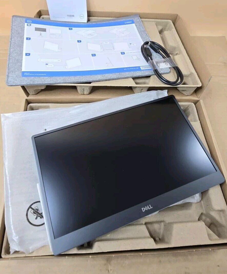 Dell C1422H 14 Inch Portable Monitor NEW FREE/FAST SHIPPING