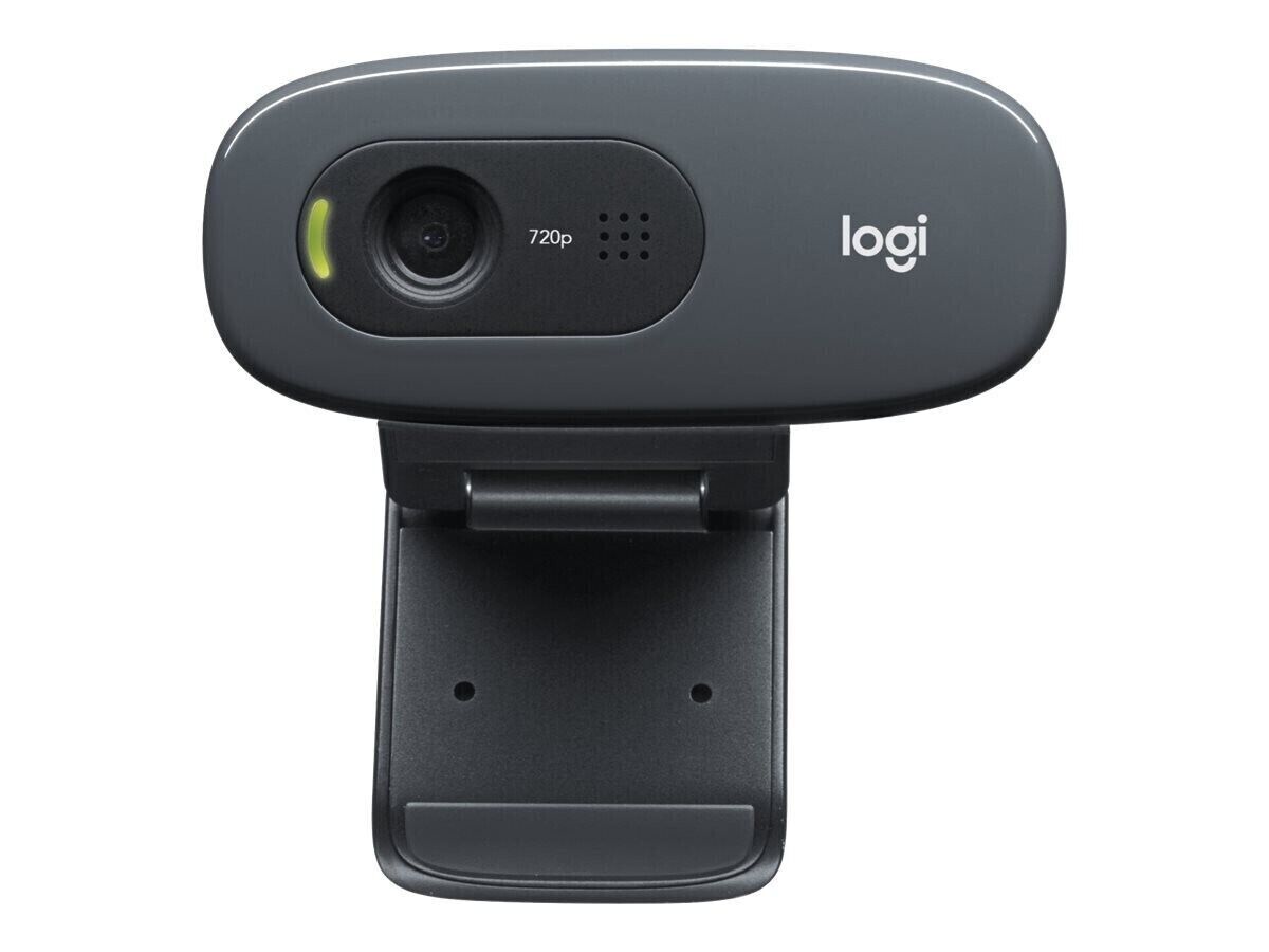 Logitech C270 Web Camera - Widescreen HD Video Calling | Noise-Reducing Mic