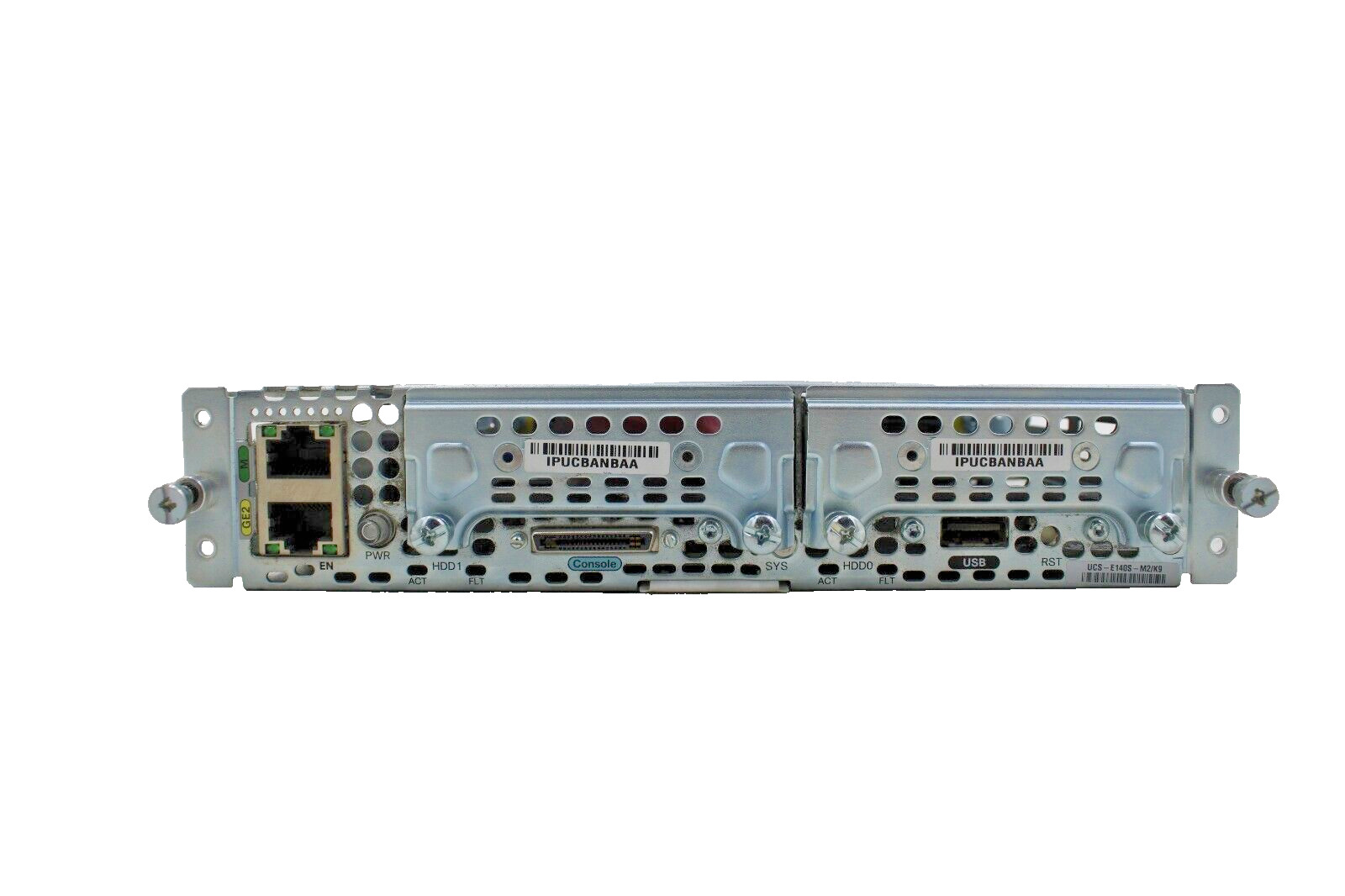 CISCO UCS-E140S-M2/K9 UCS M2 E-Series Server 2x8GB Ram 2x1TB HDD BAYS NO HDD