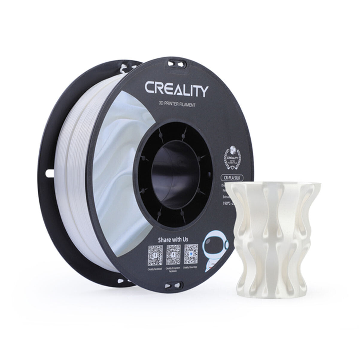 Creality 3D Printer Filament PLA/PETG/Ender/Silk PLA/Matte PLA 1.75mm 1KG/2.2LB