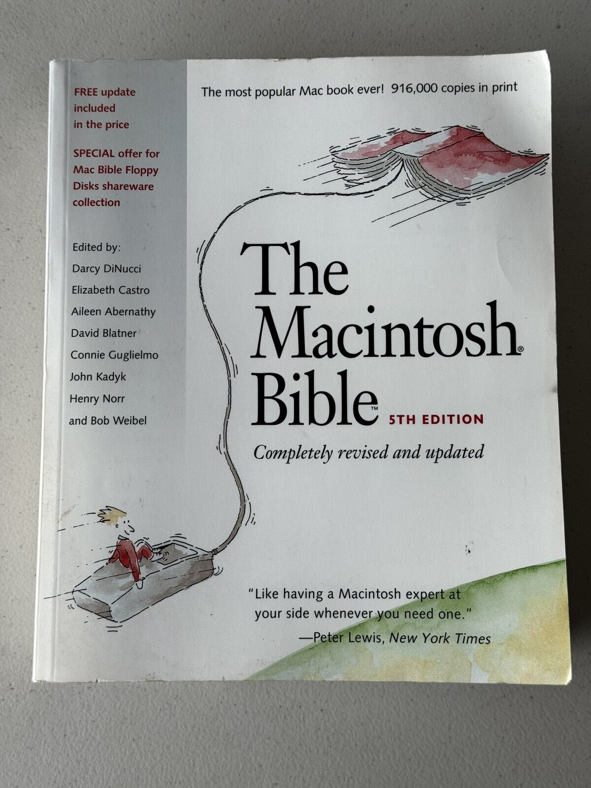 Vintage The Macintosh Bible 5th Edition Book