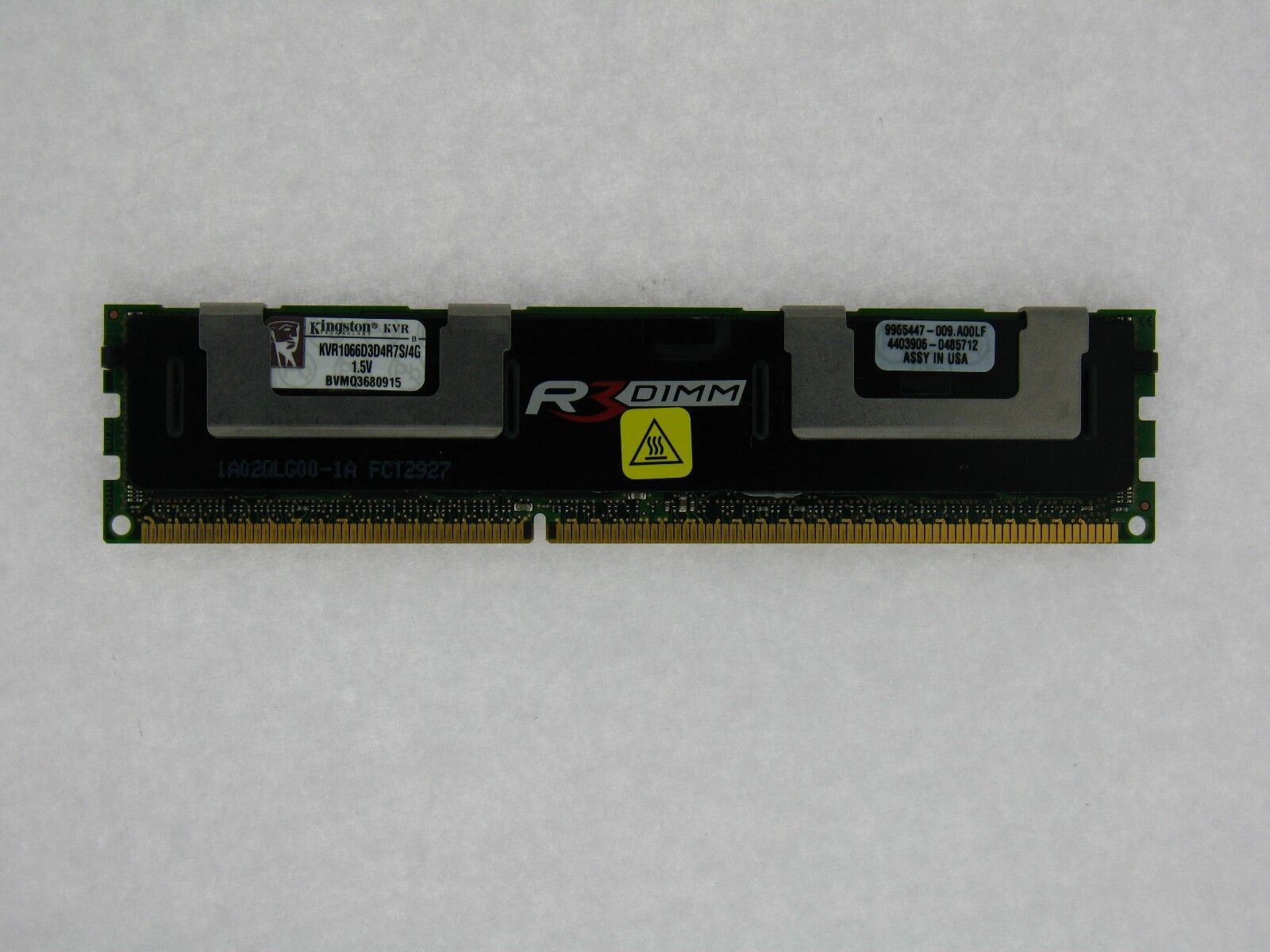 Kingston 4 GB PC3 Memory KVR1066D3D4R7S/4G