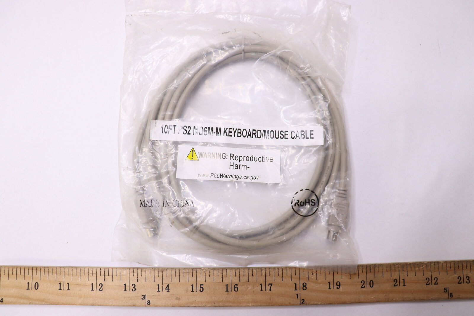 ShowMeCables PS/2 MDIN-6 Male to Female Extension Cable 10' 43-137-010