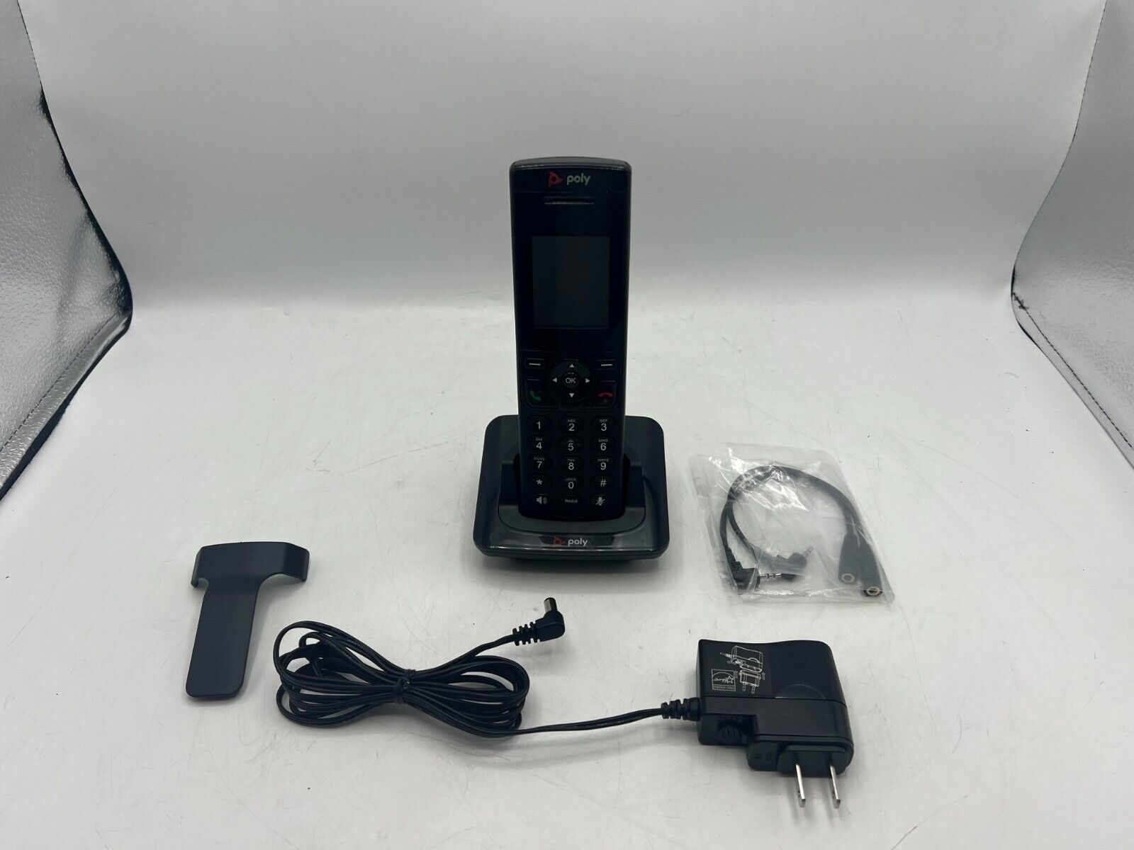 Original Poly VVX D230 2200-49235-001 Wireless Handset & Charger