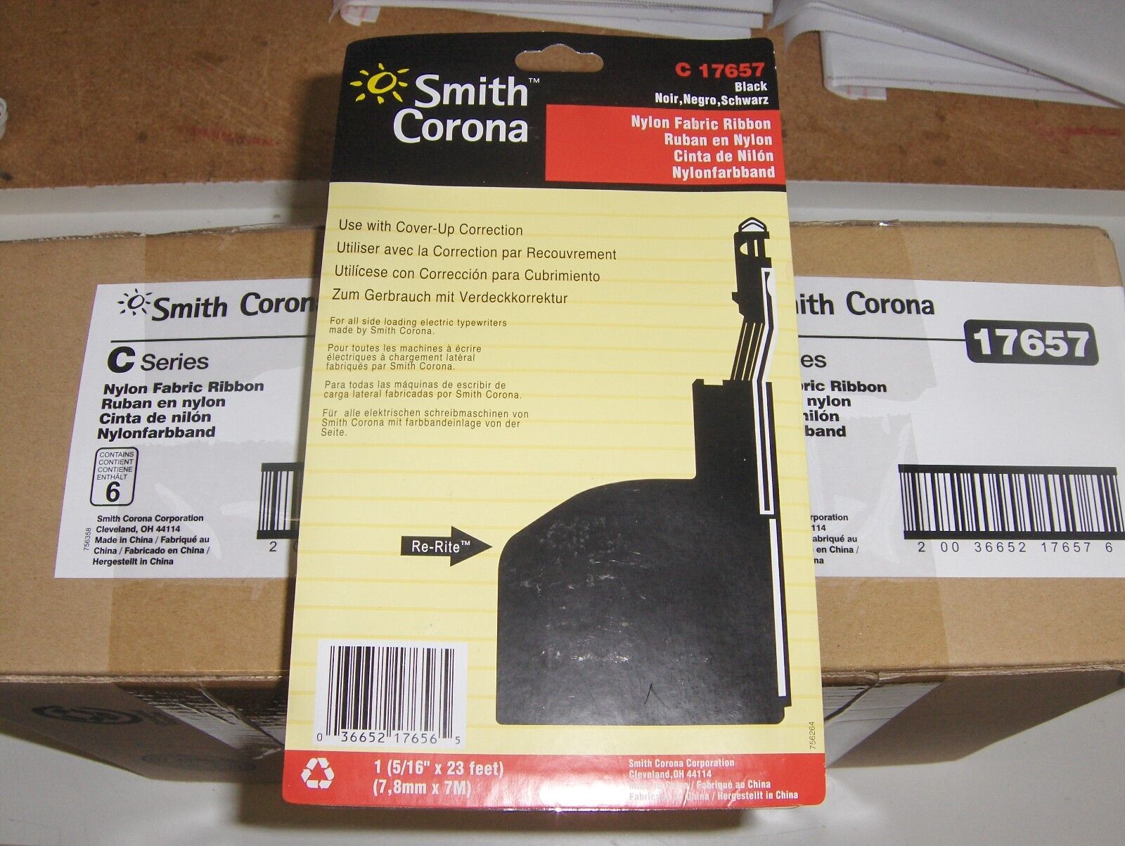 Smith Corona Sterling C420, SC Sterling C420 - Black Typewriter Ribbon Cartridge