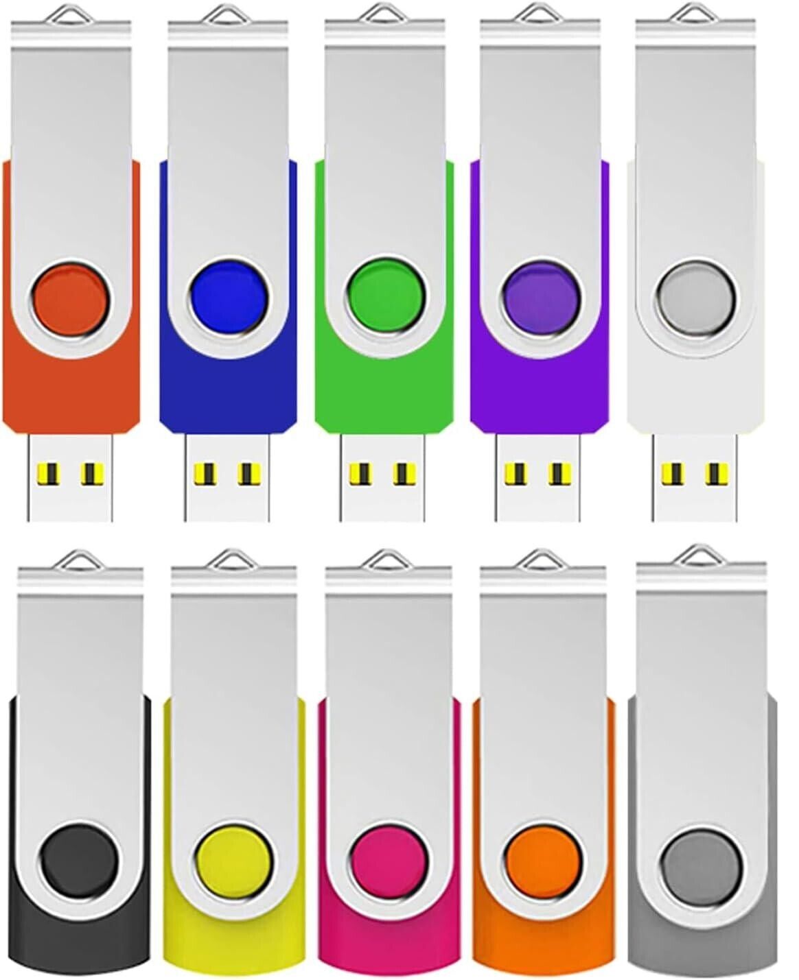10 Pack 32GB USB 2.0 Flash Drive Memory Stick Pendrive Thumb Drive
